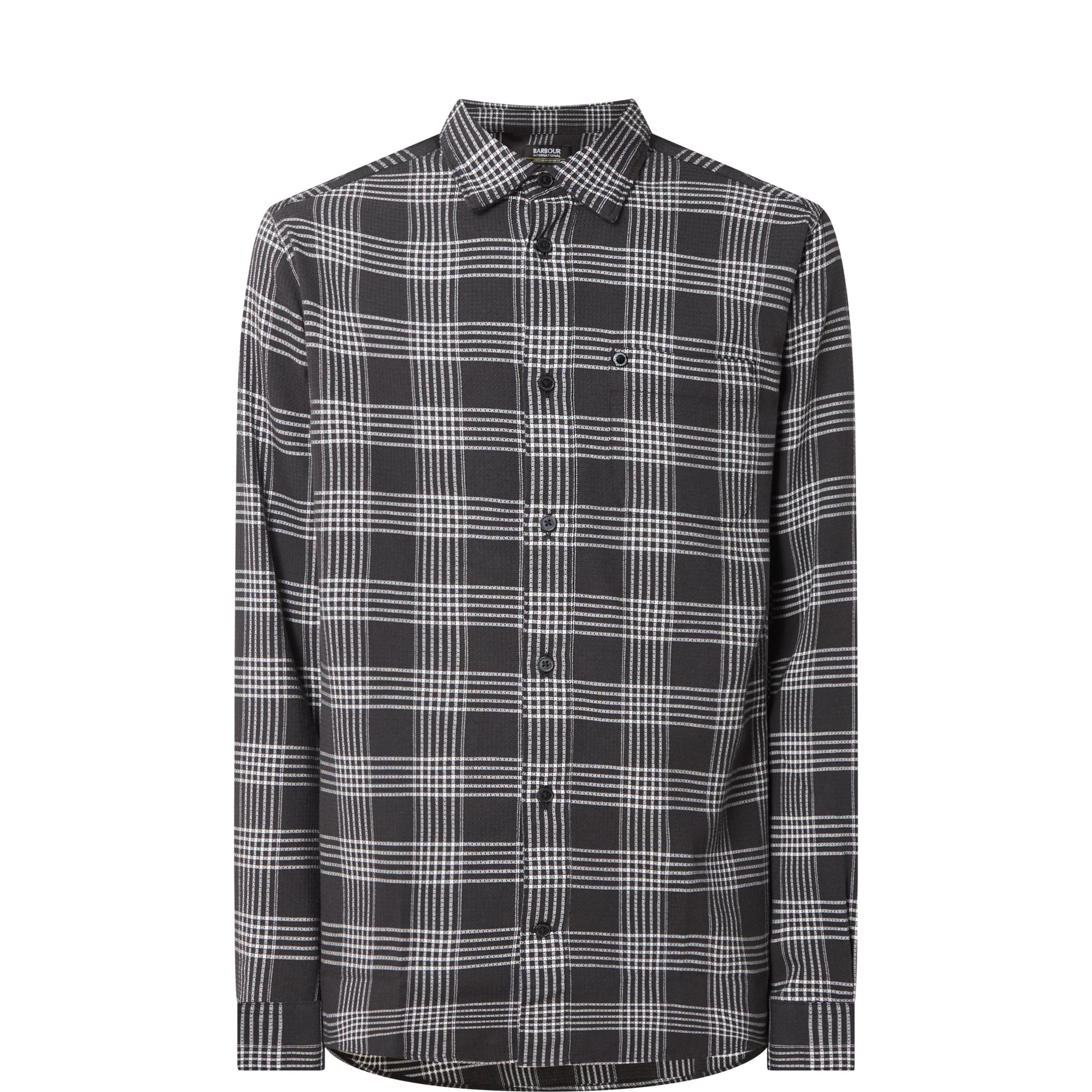 Heanes Waffle Check Shirt