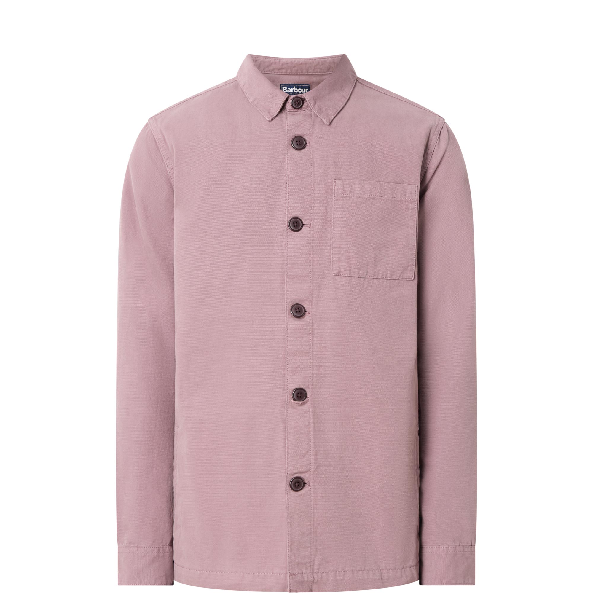 Washed Patch Pocket Overshirt