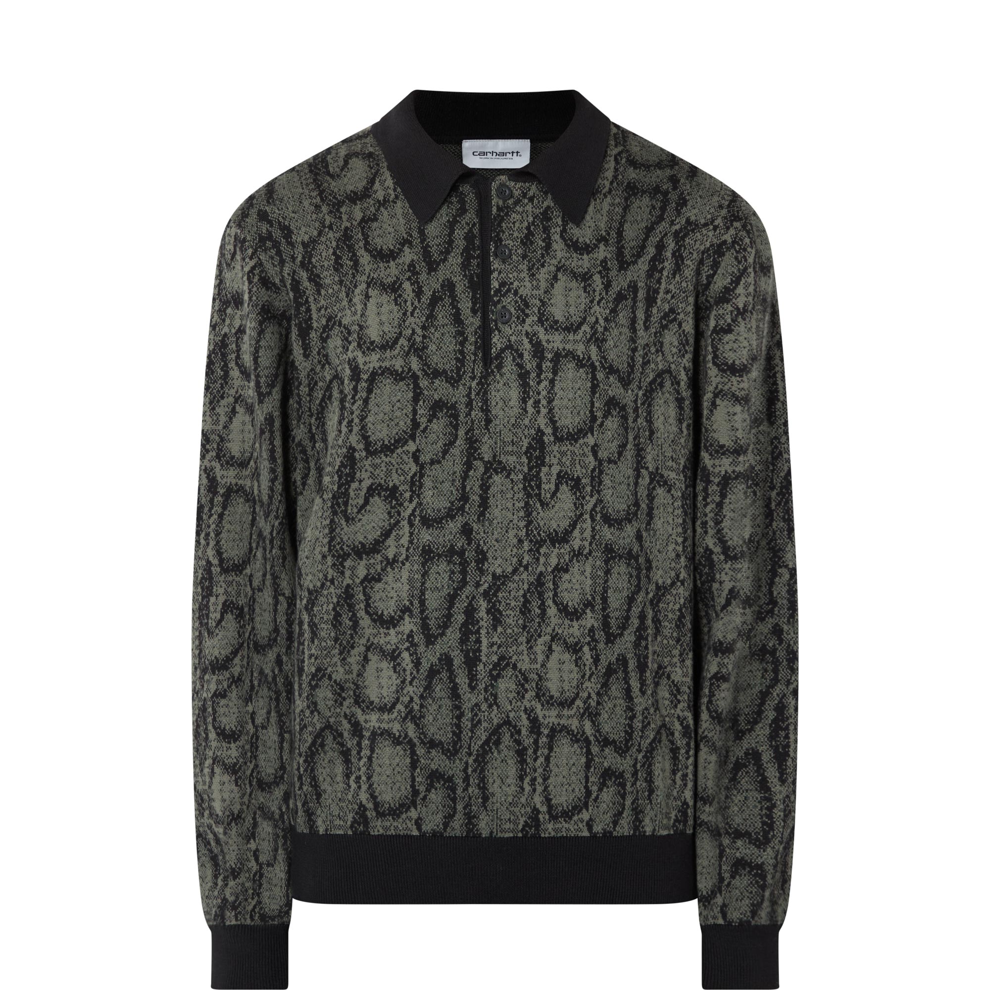 Snake Polo Sweater