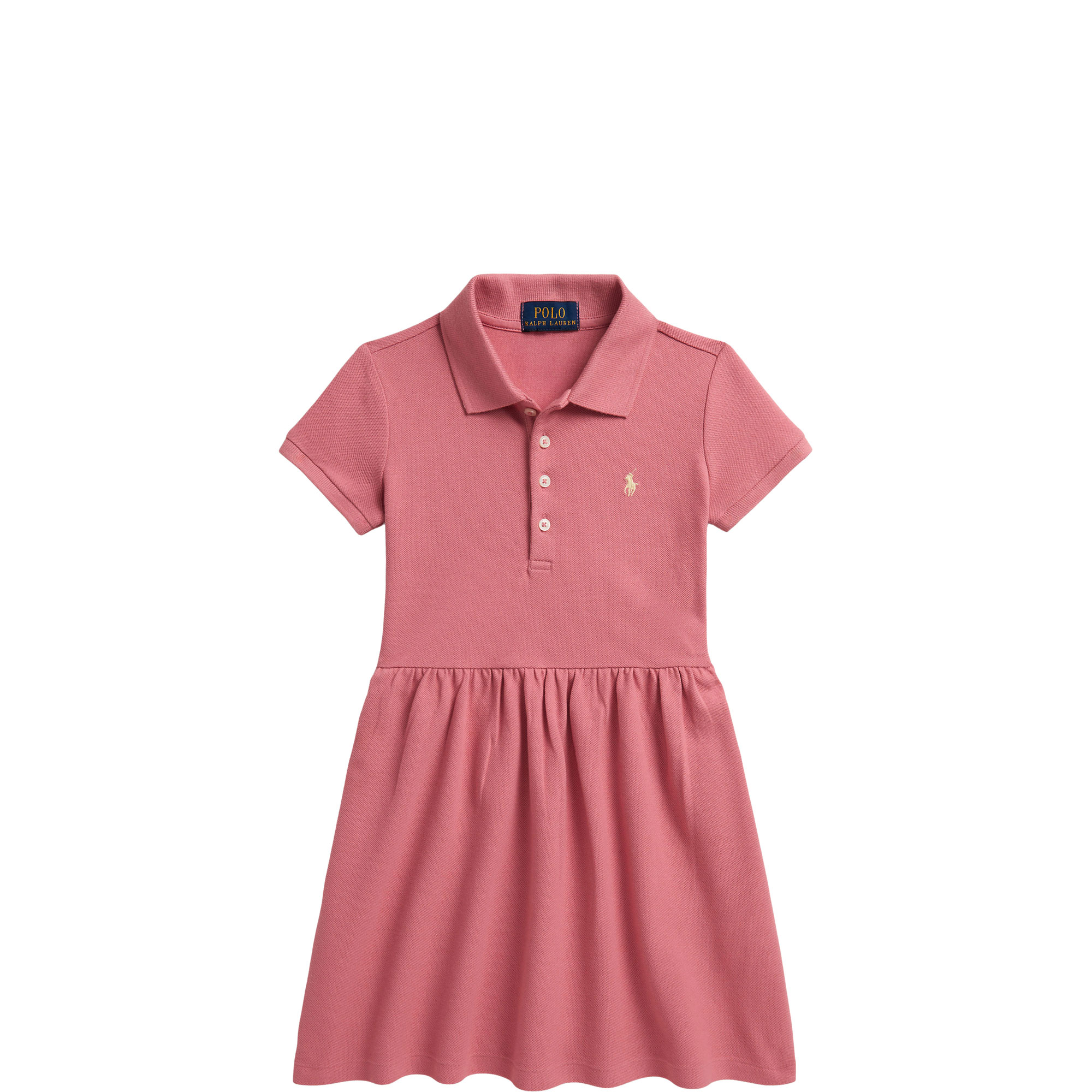 Polo Player Logo Mesh Polo Dress 2-6 Years