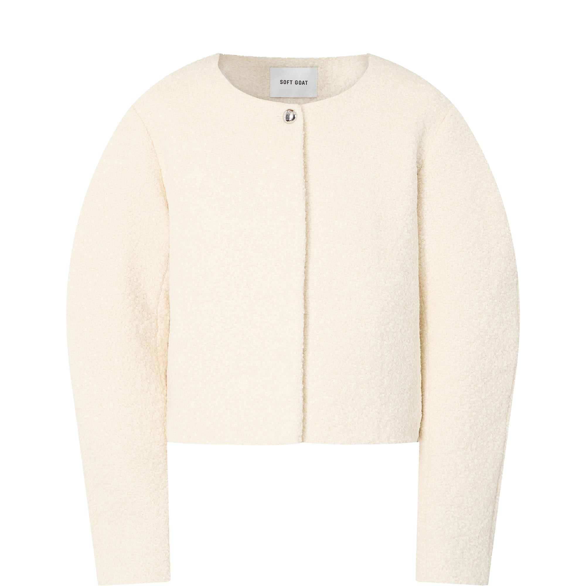 Boucl&eacute; Woven Blazer