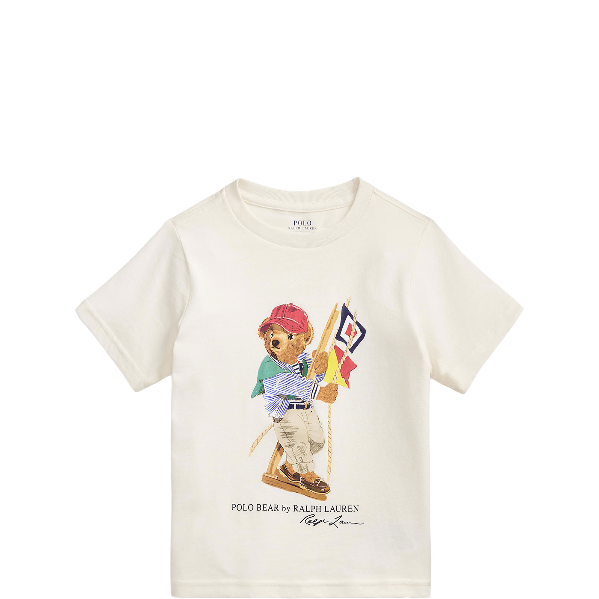 Polo Bear Logo Nautical T-Shirt