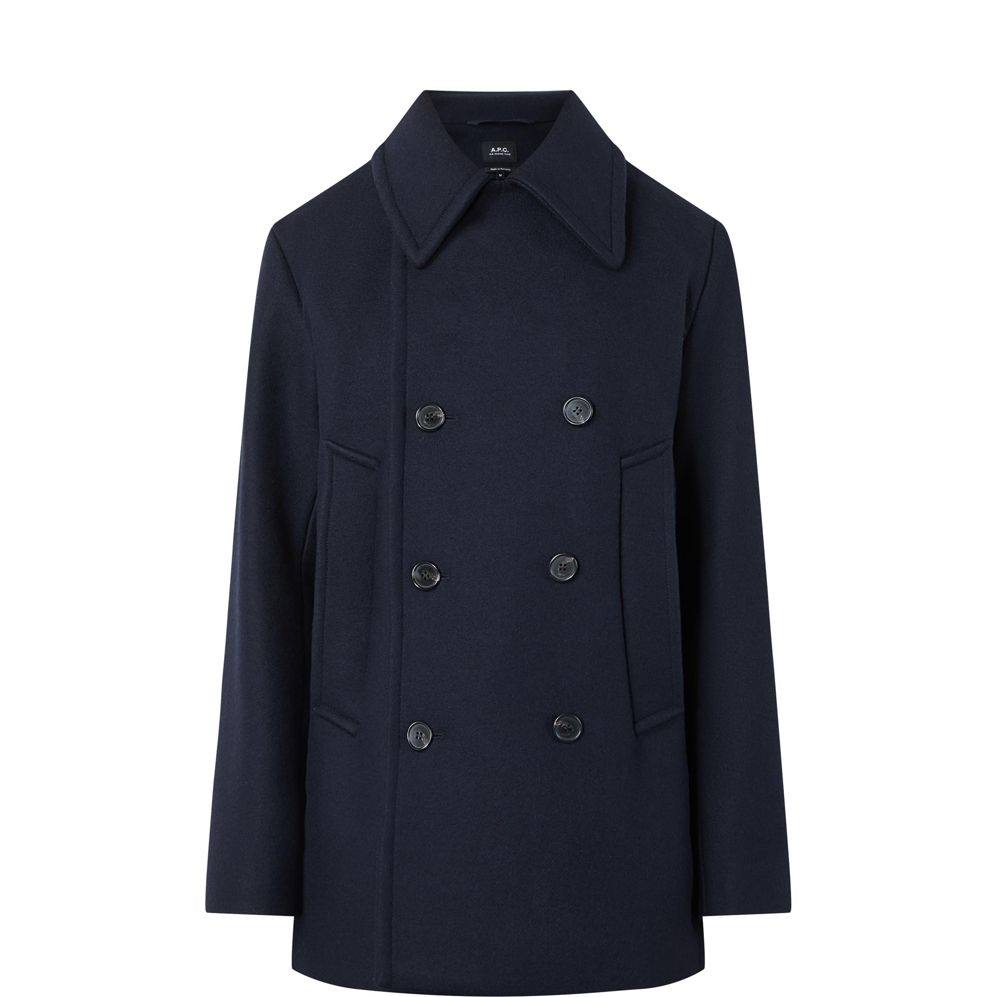 Andy Double-Breasted Peacoat