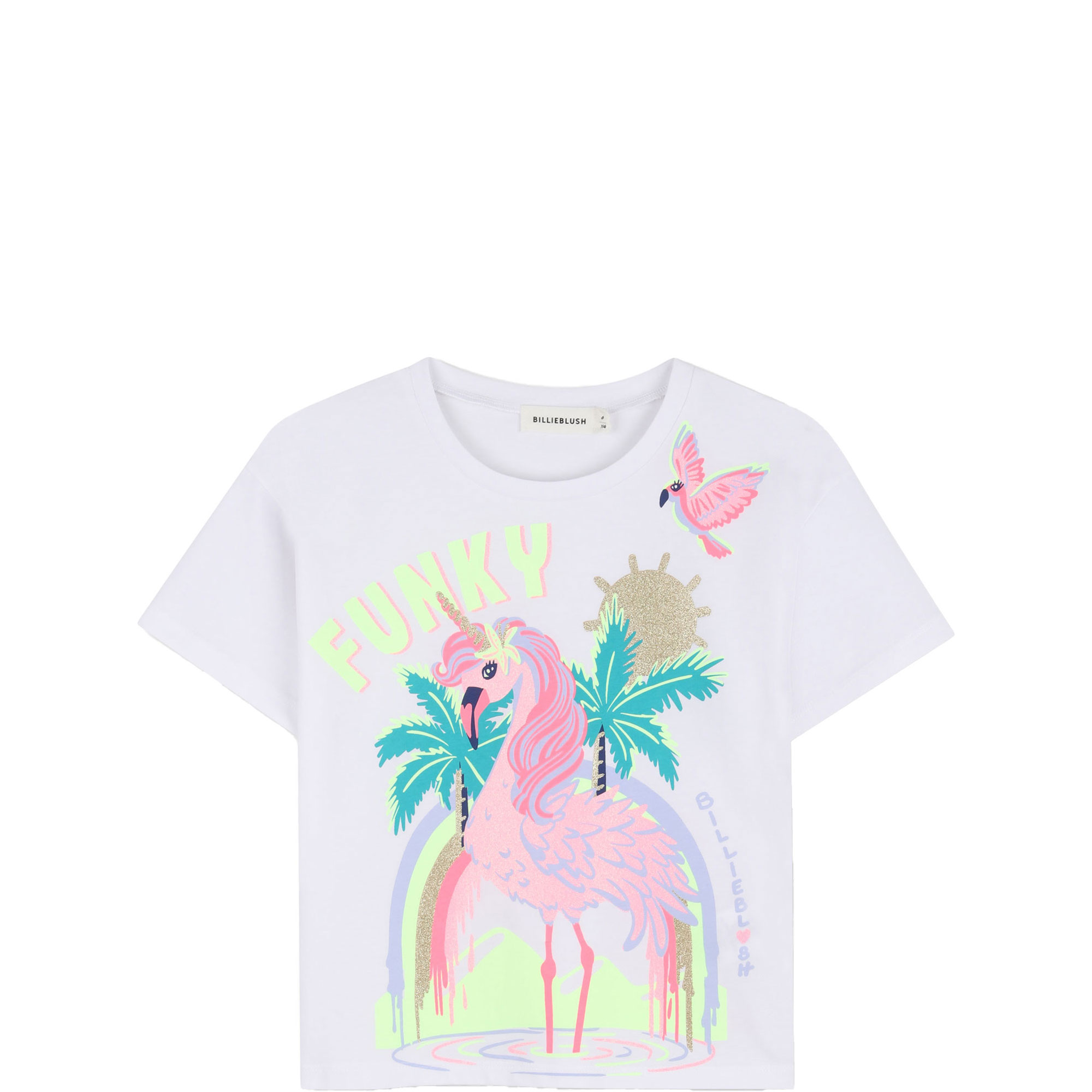 Funky Flamingo Graphic T-Shirt