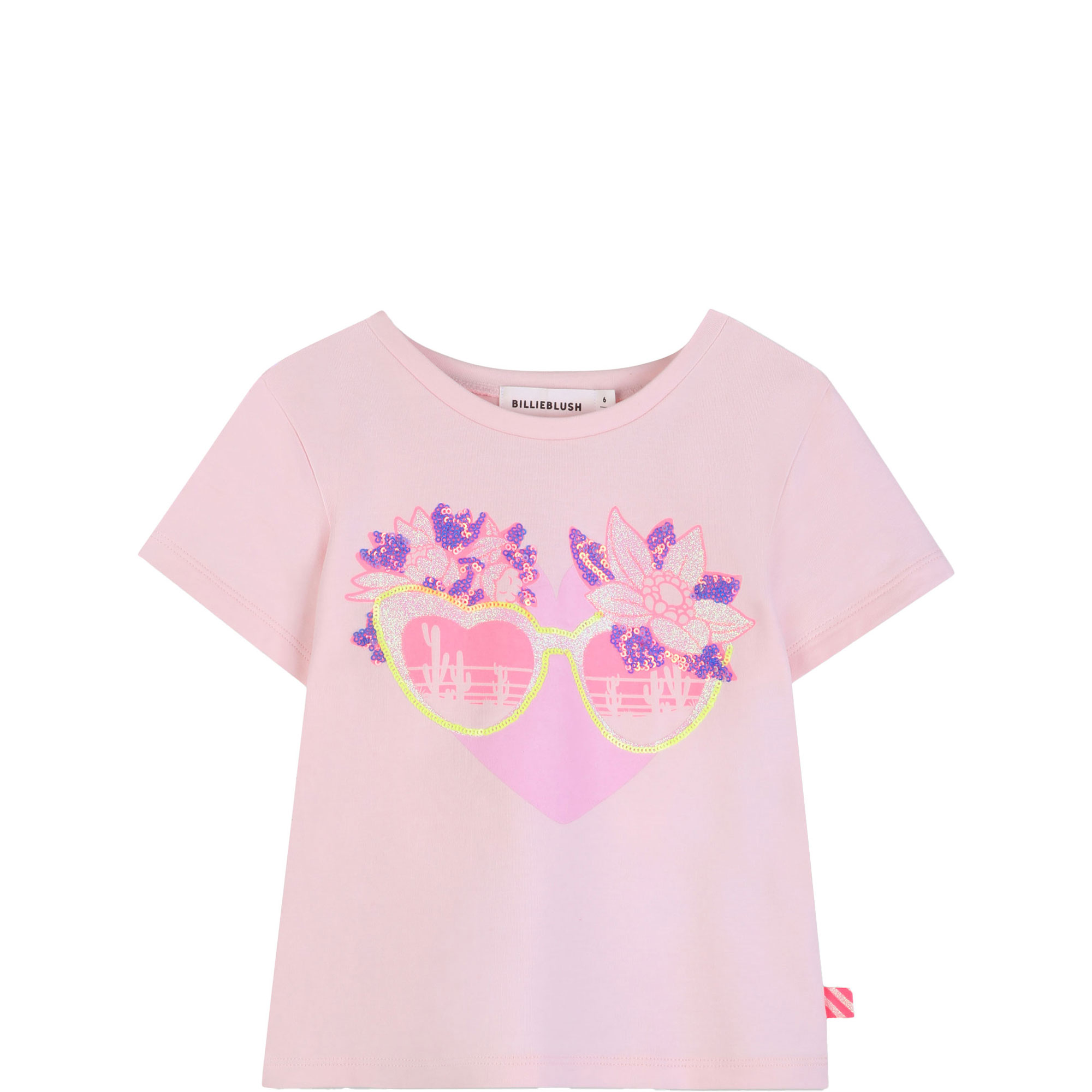 Floral Sunglasses Graphic T-Shirt