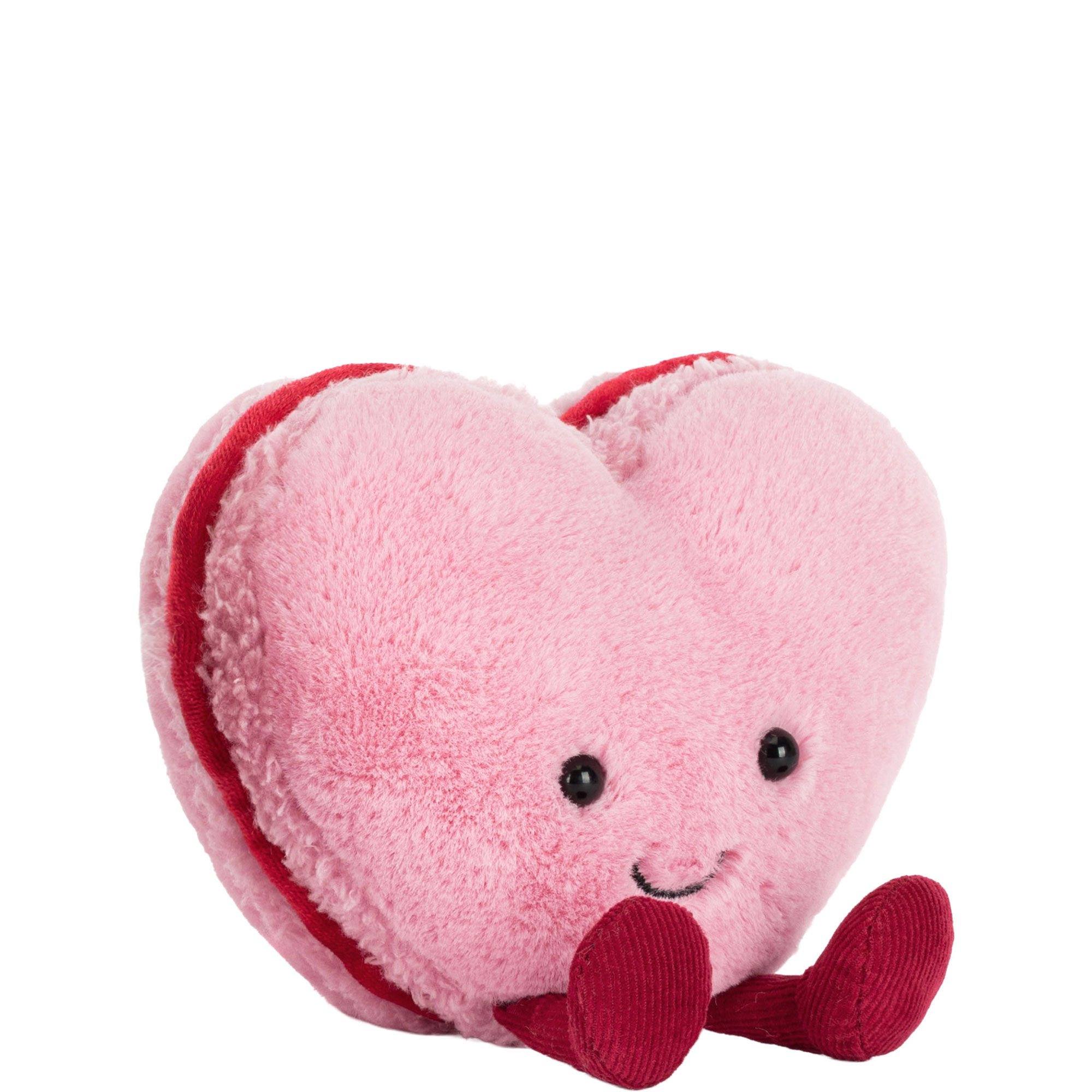 Amuseables Colette Heart Macaron Pink 13cm