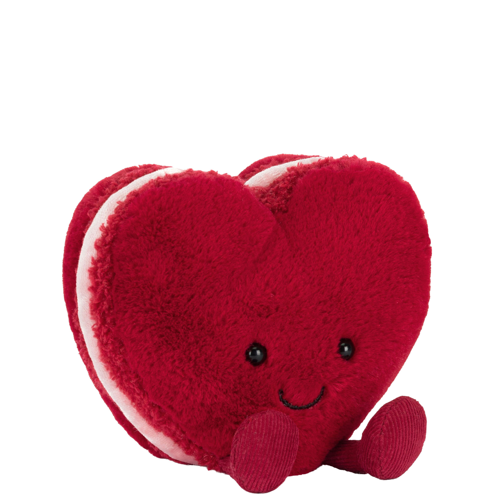 Amuseables Arlette Heart Macaron Red 13cm