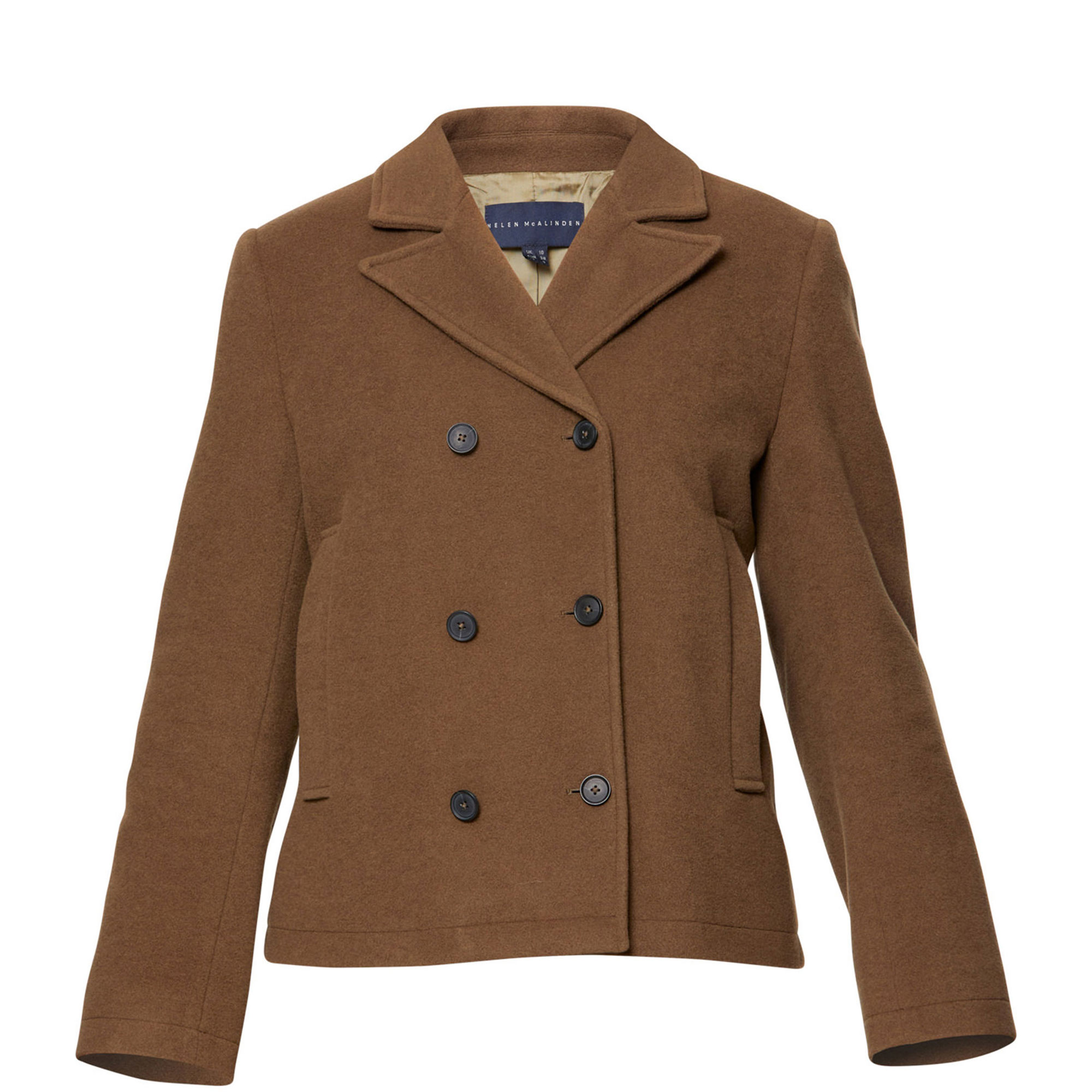 Penelope Double-Breasted Peacoat