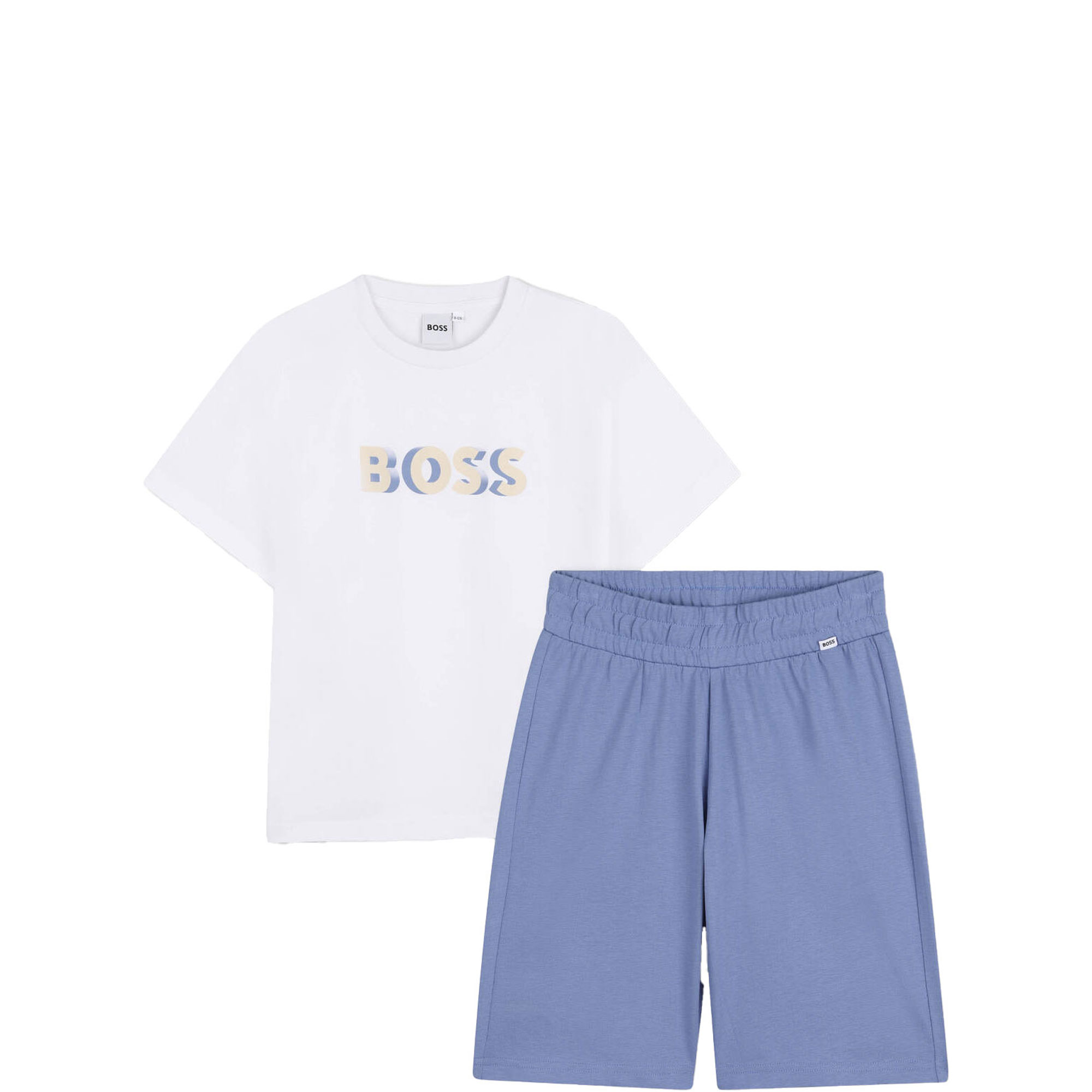 Logo T-Shirt & Shorts Two-Piece Set