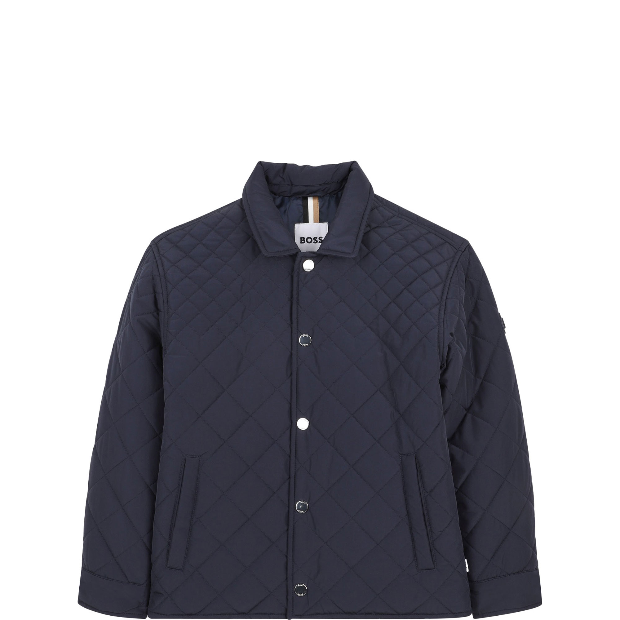 Diamond-Quilted Jacket