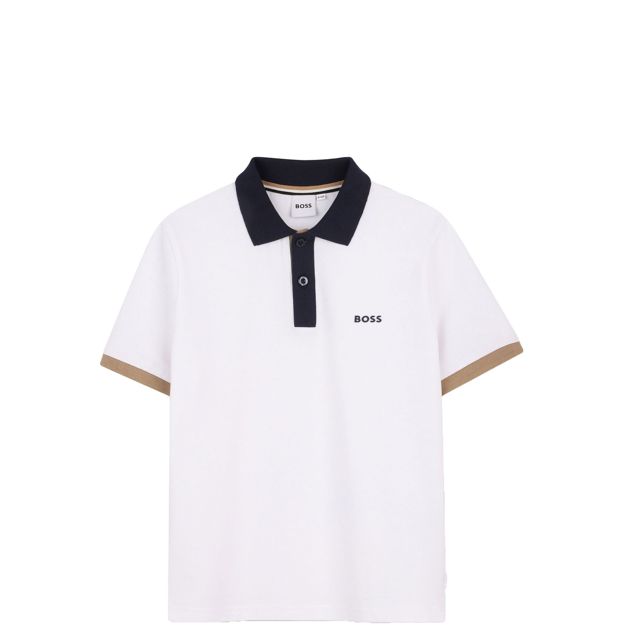 Contrast-Trim Logo Polo Shirt