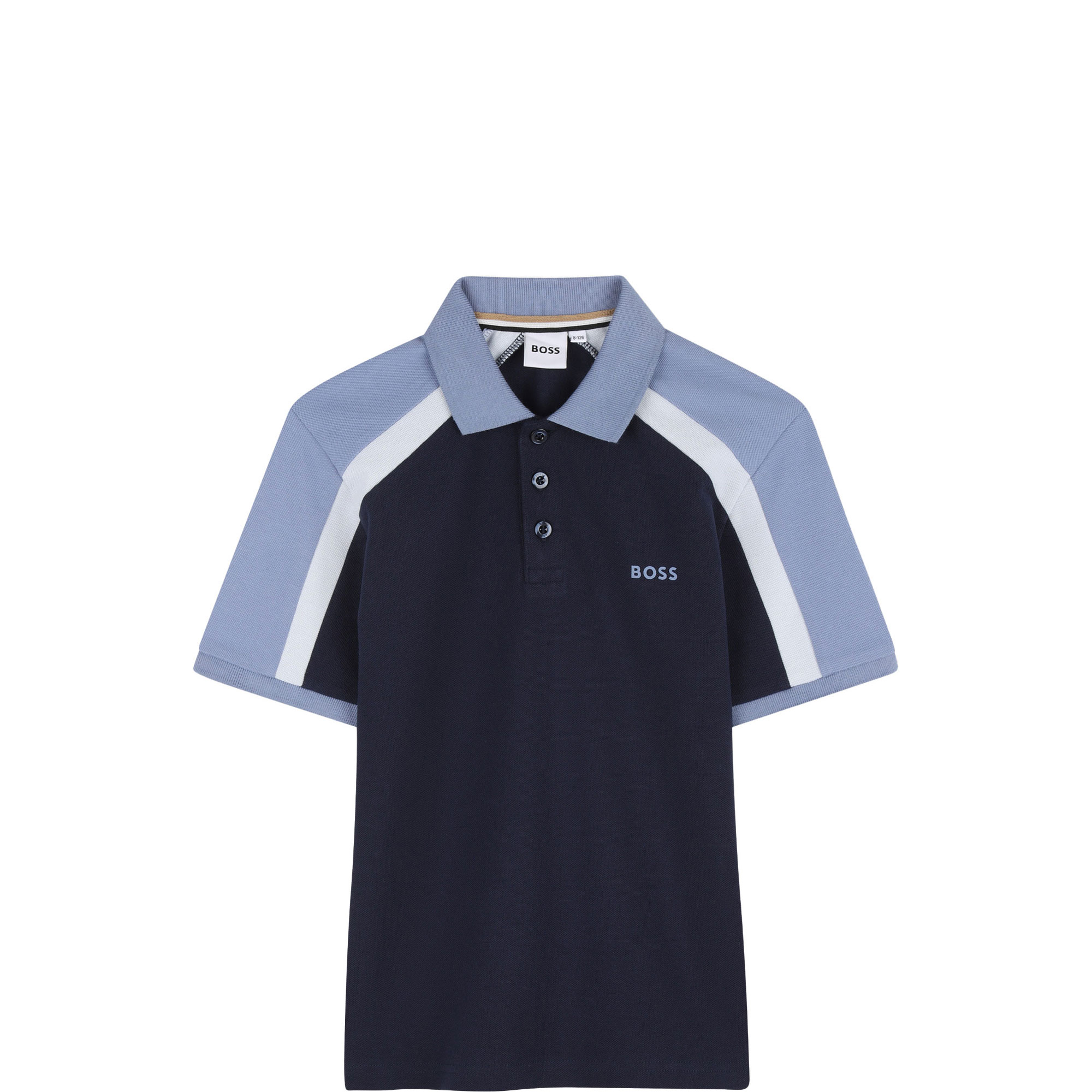 Colour-Blocked Logo Polo Shirt