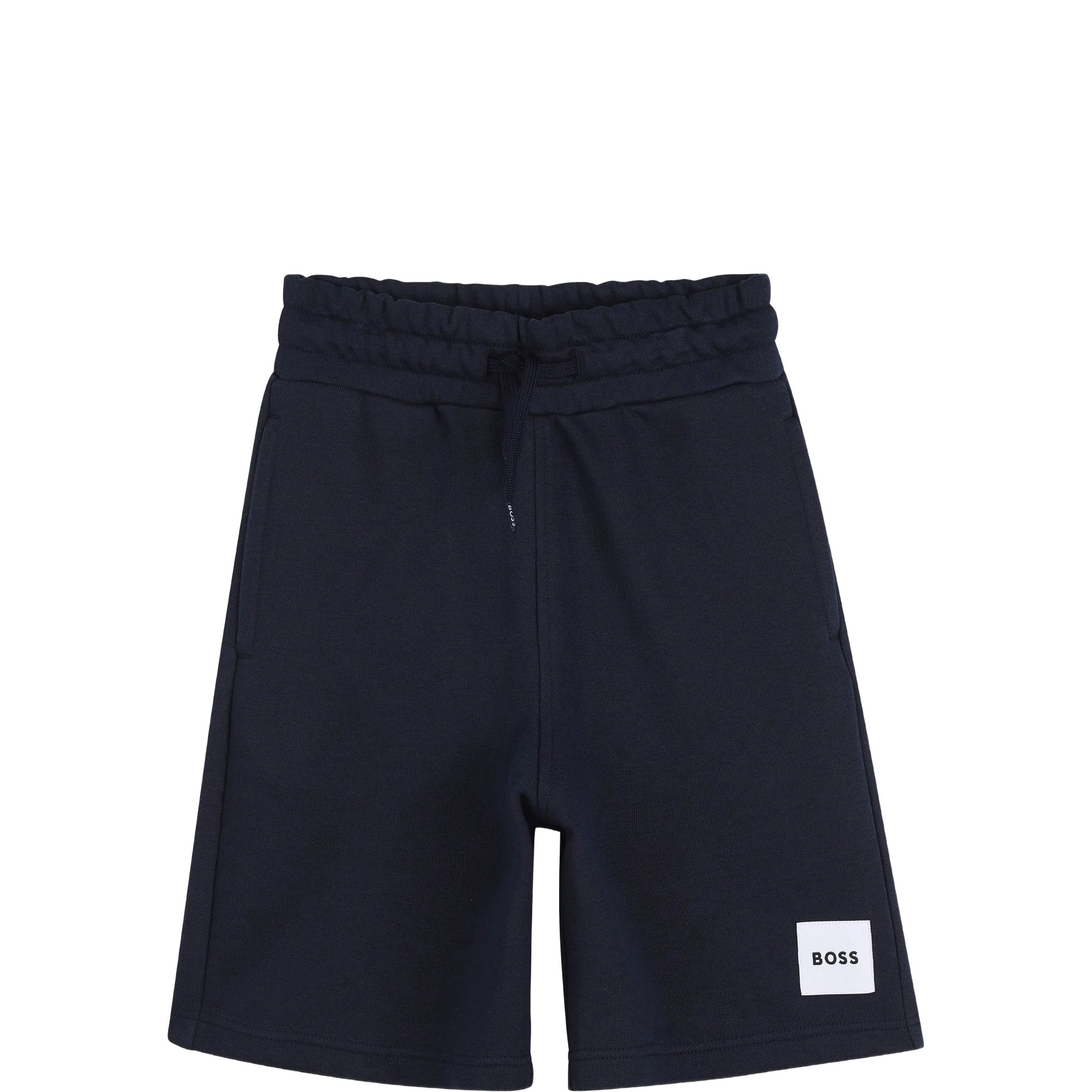 Square Logo Fleece Bermuda Shorts