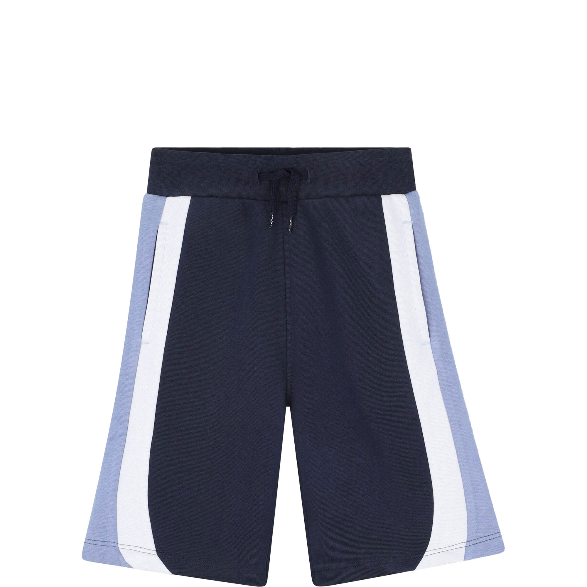 Contrast Stripe Bermuda Shorts