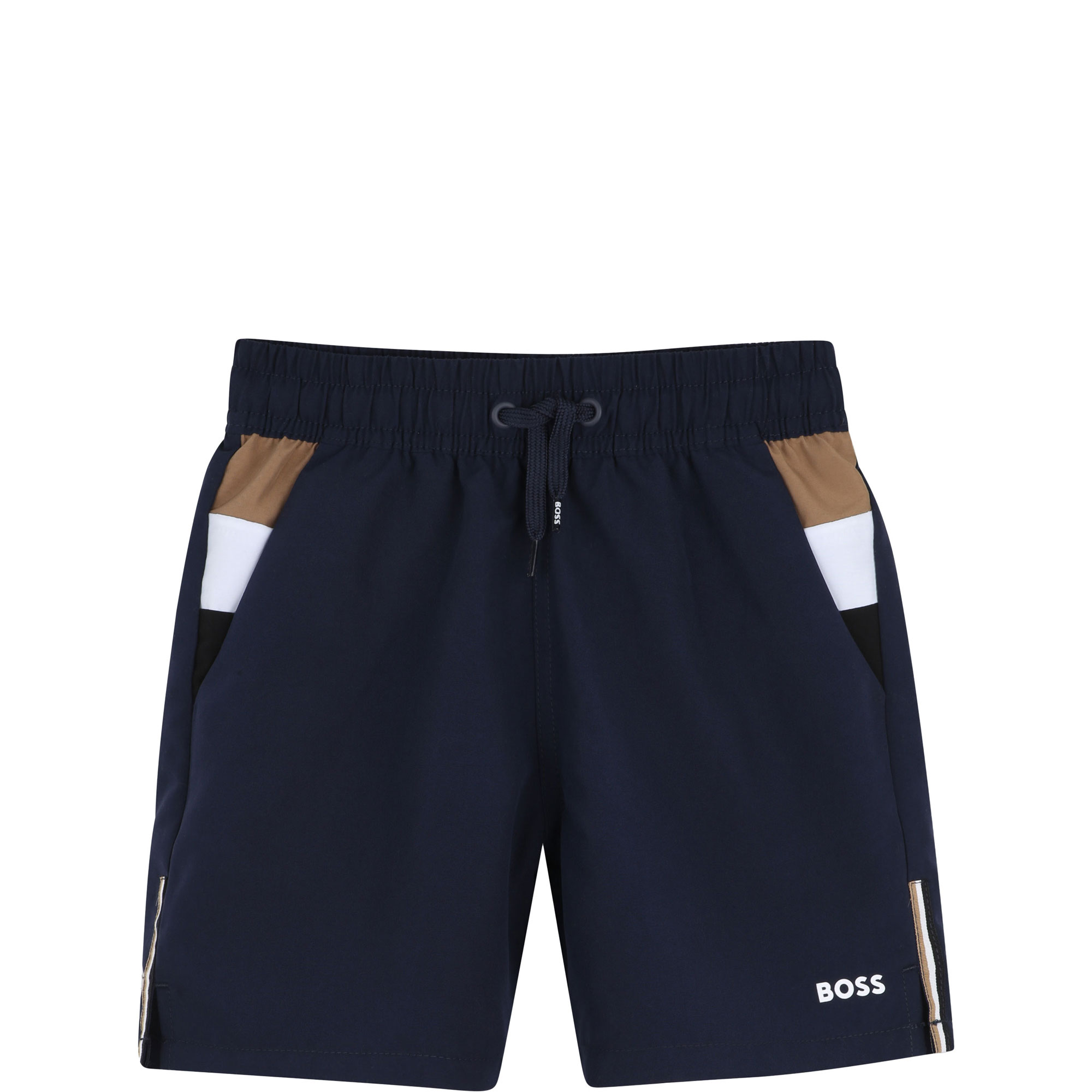 Logo Side Panel Swim Shorts