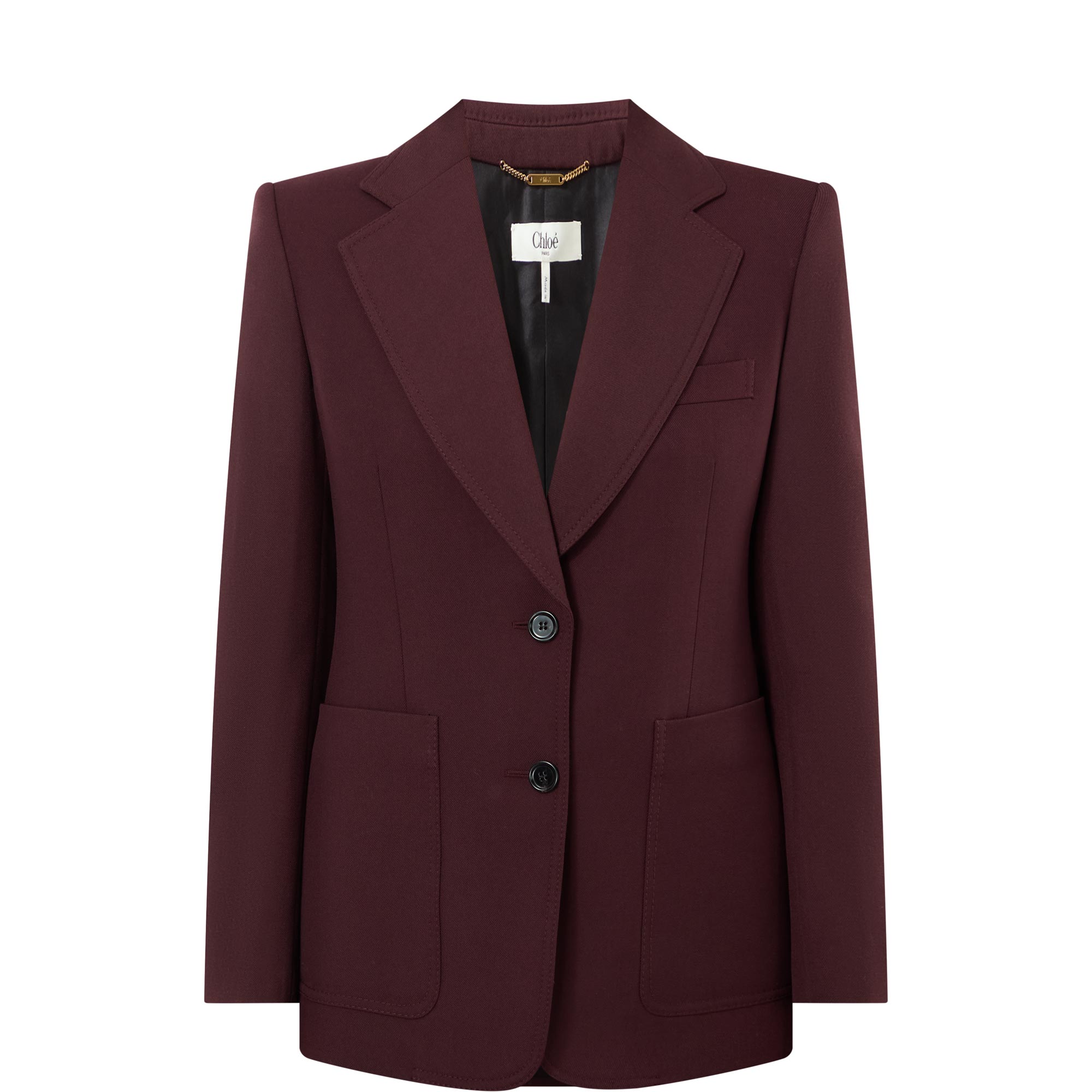 Tailored Single-Breasted Blazer