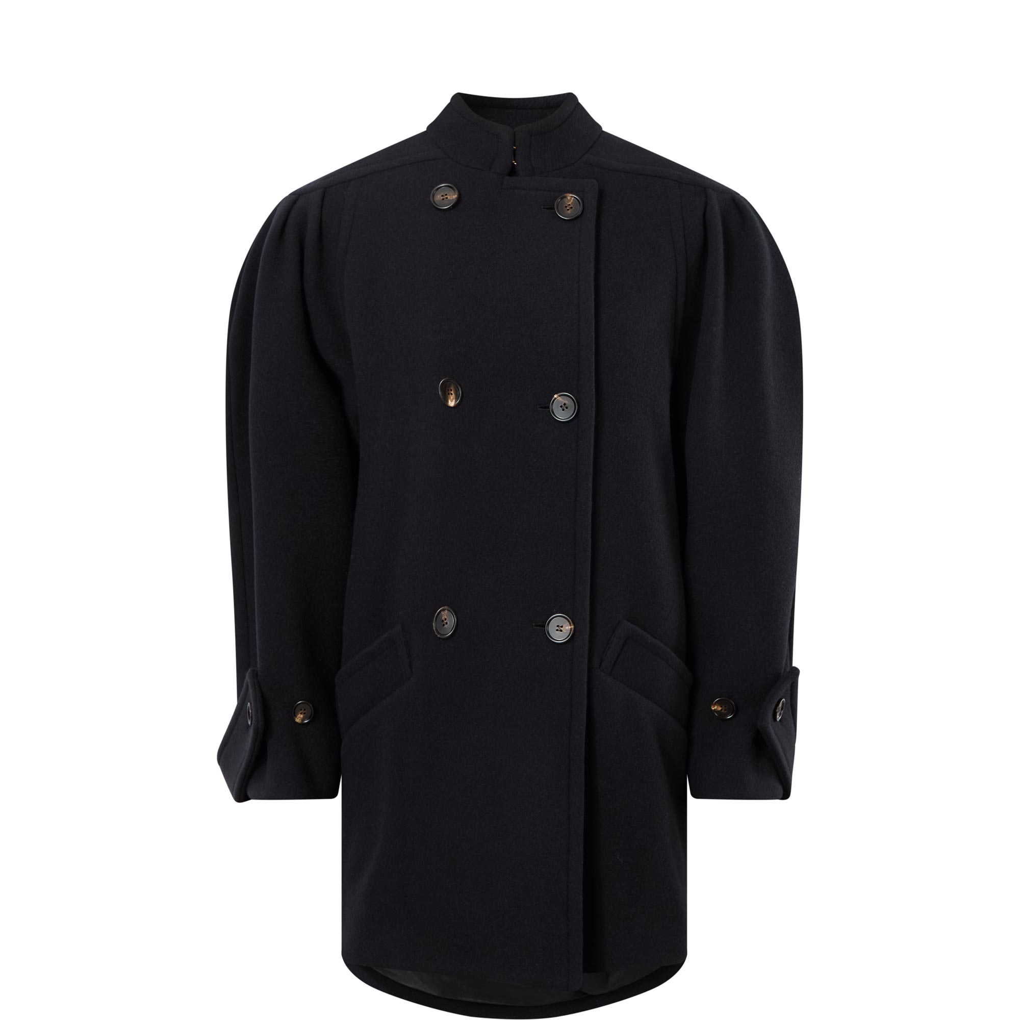 Double-Breasted Peacoat