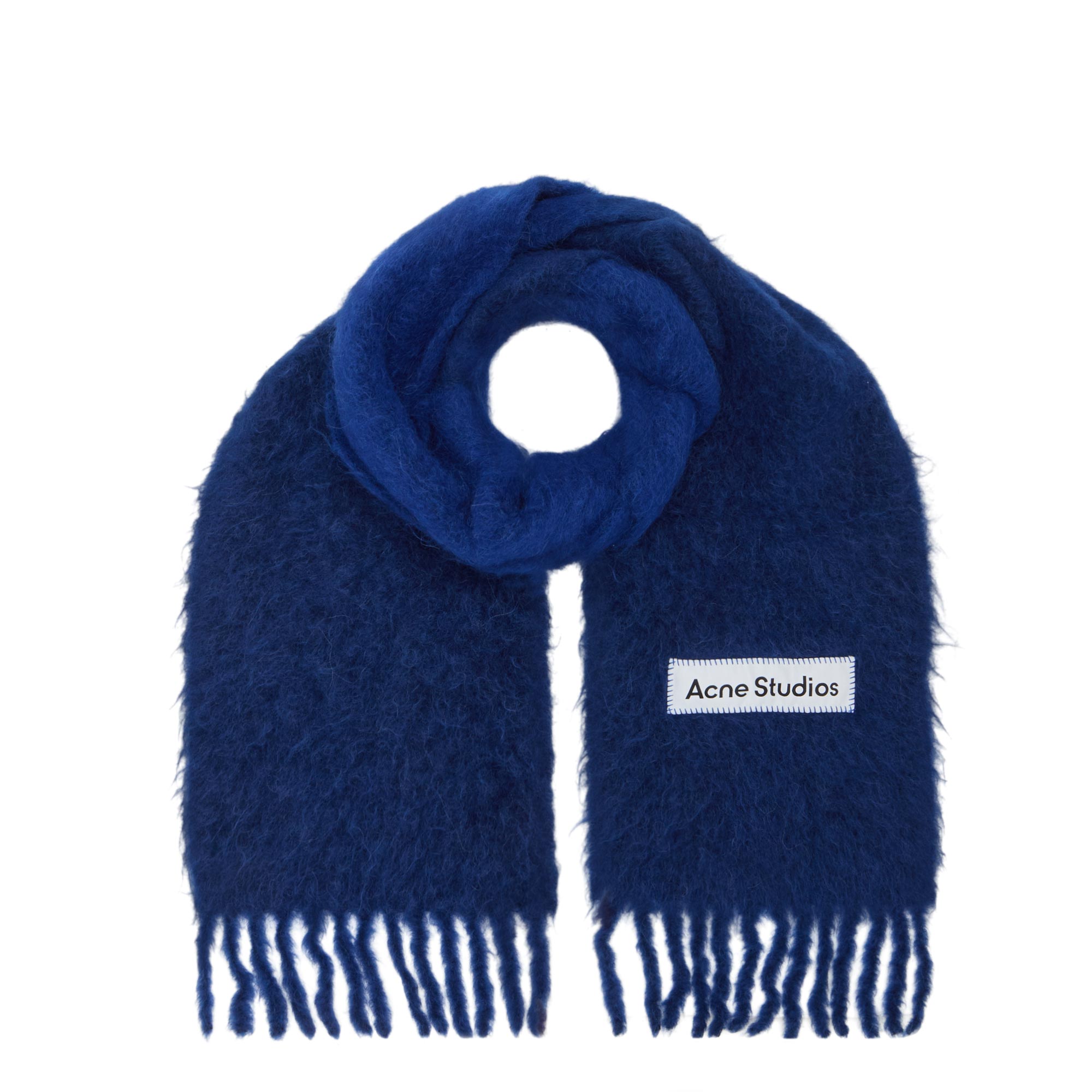 Vally Logo Gradient Fringed Scarf