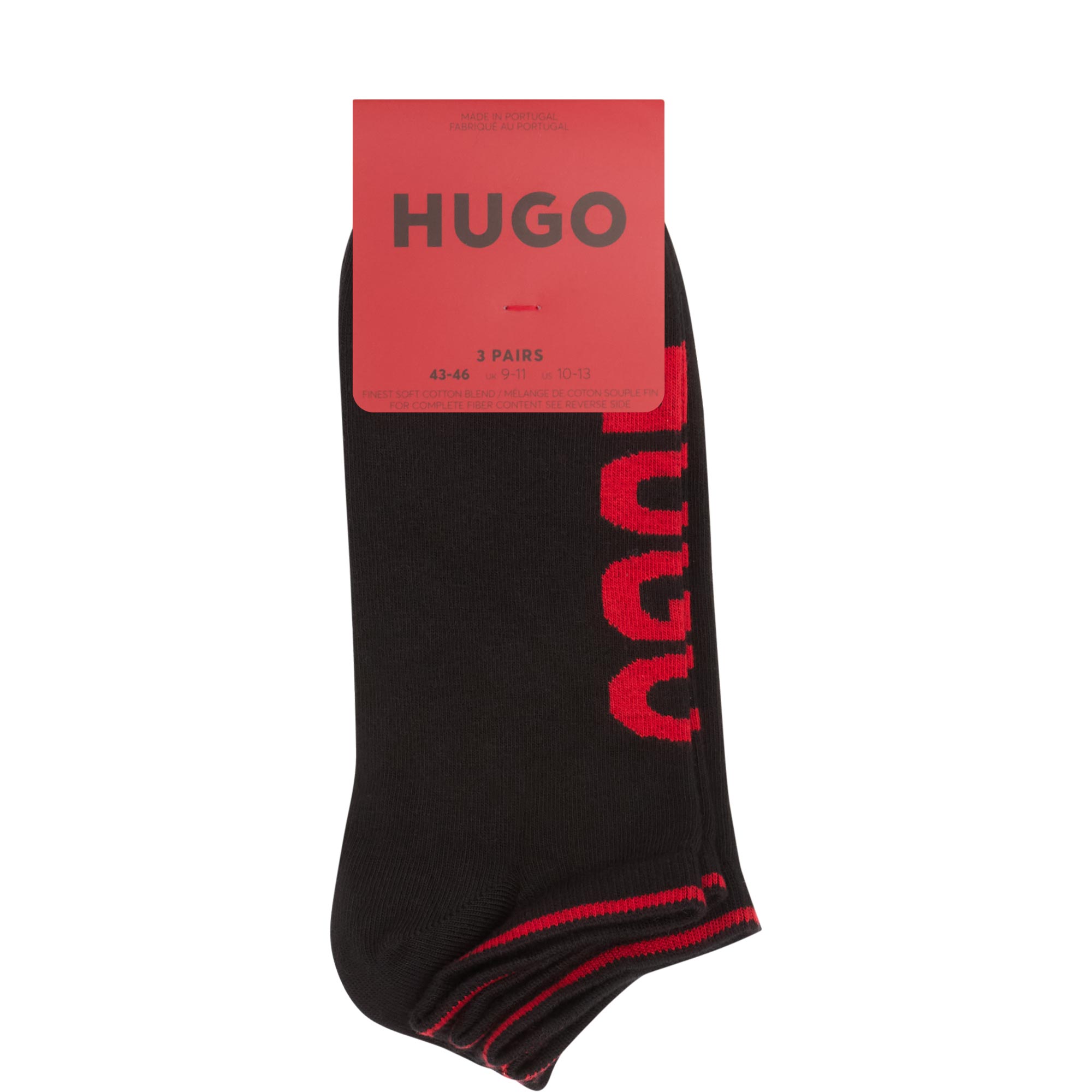 Three-Pack Logo Ankle Socks