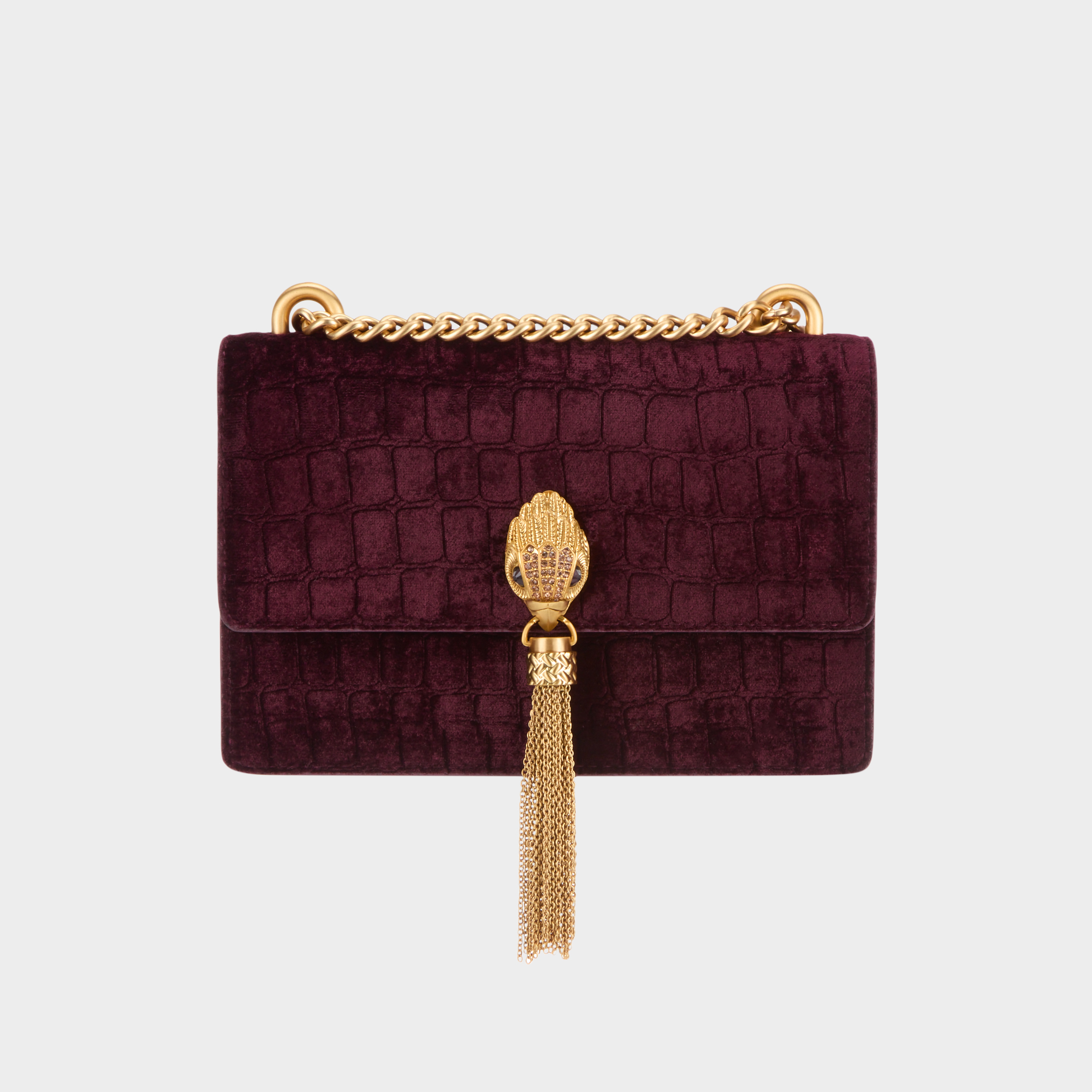 Shoreditch Small Velvet Crossbody Bag