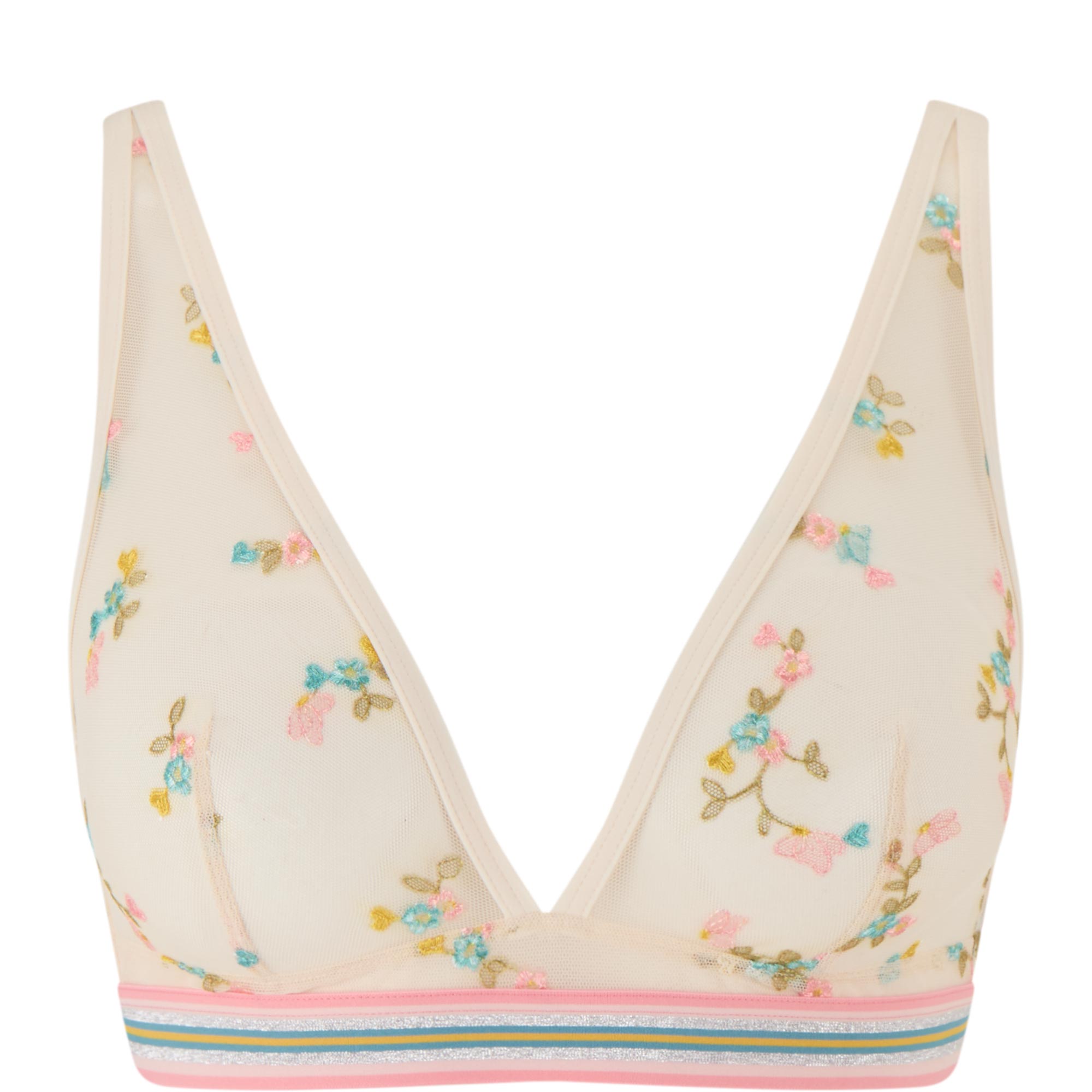 Poetry Flowery Triangle Bralette