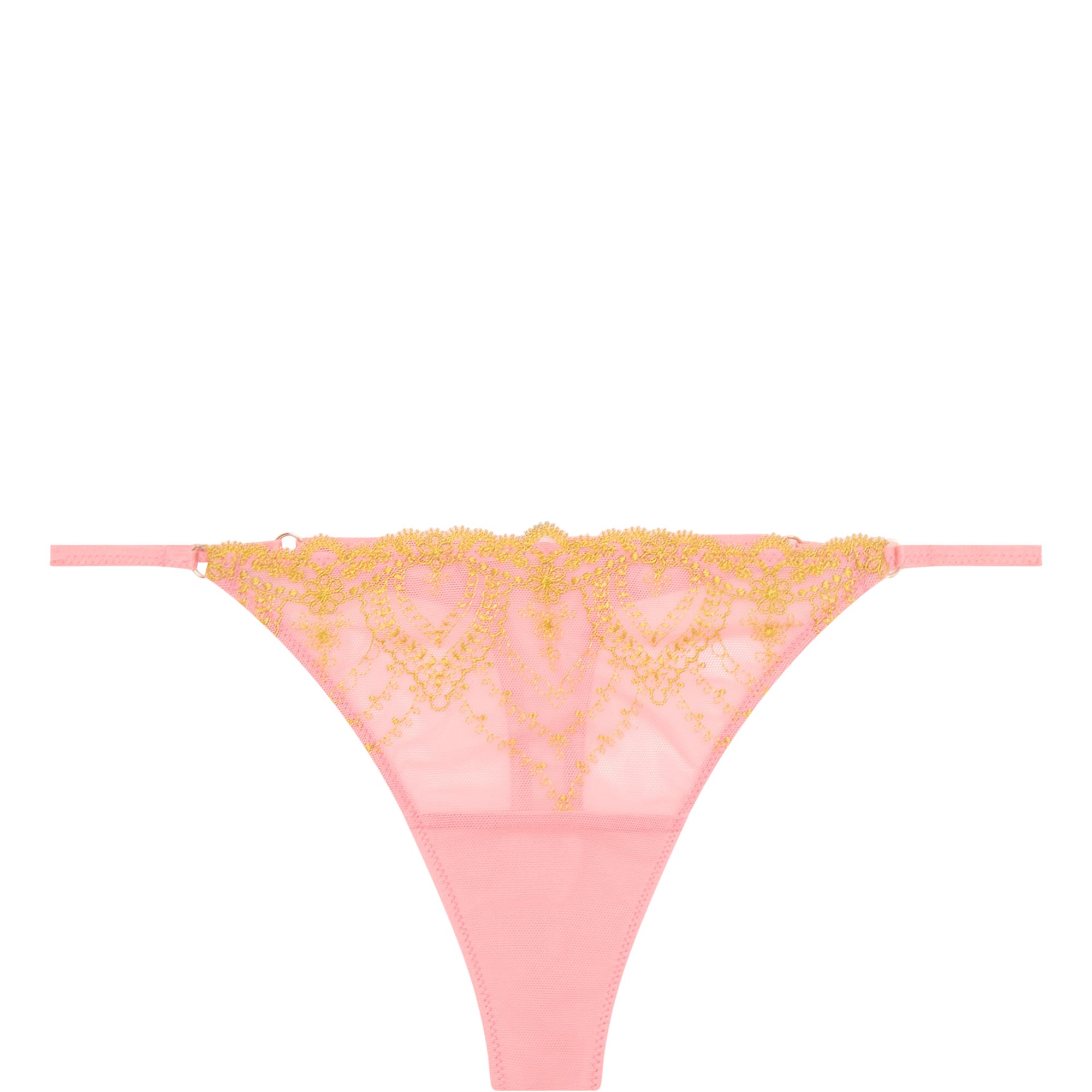 Mysterious Embroidered Thong