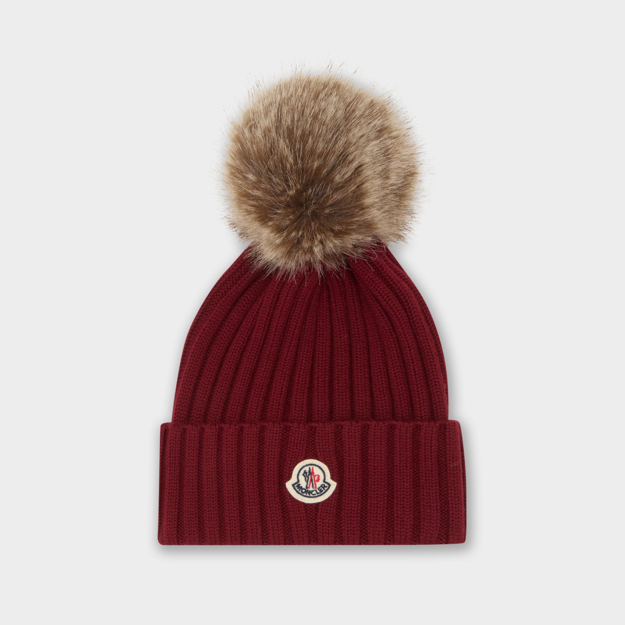 Pom Pom Logo Beanie Hat