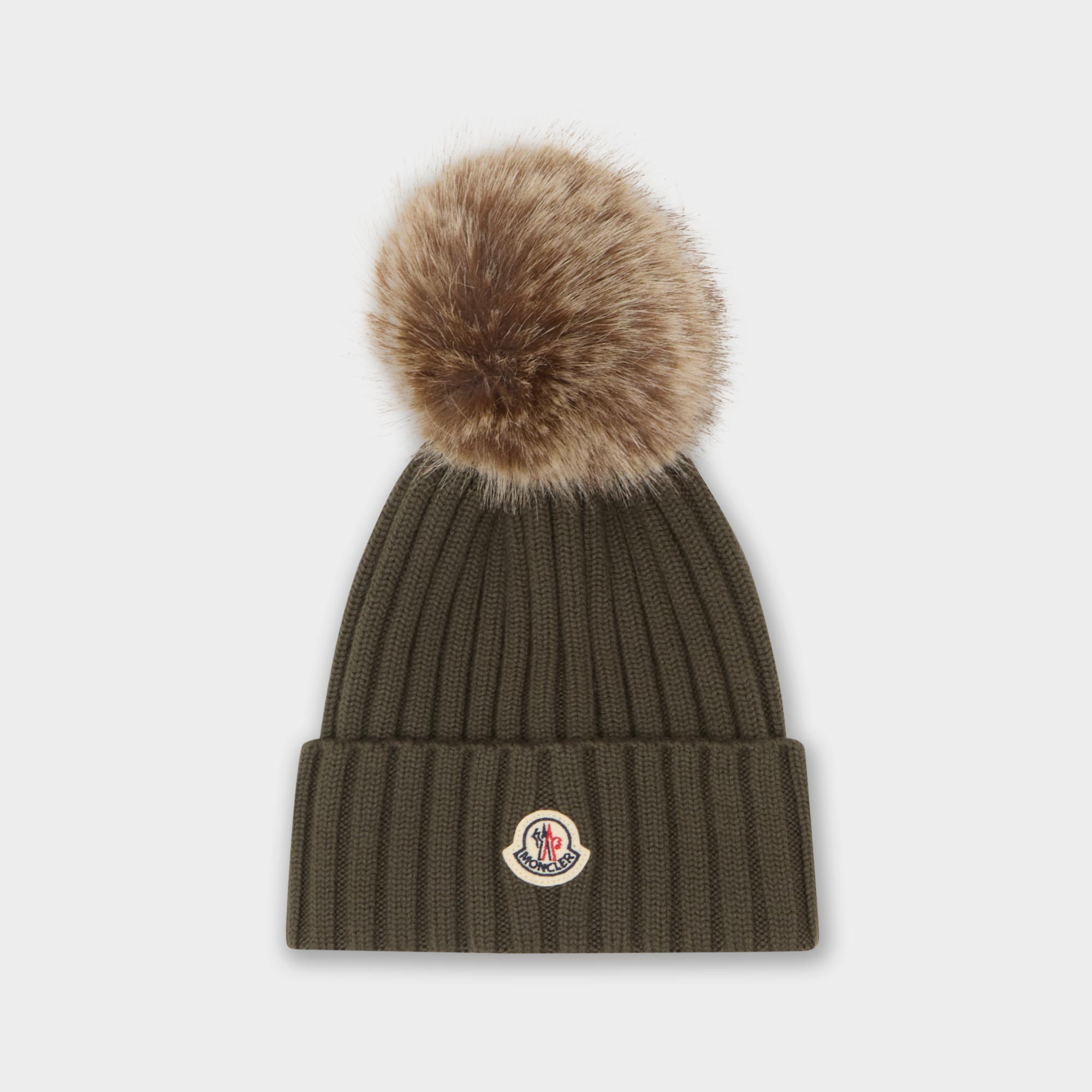Pom Pom Logo Beanie Hat