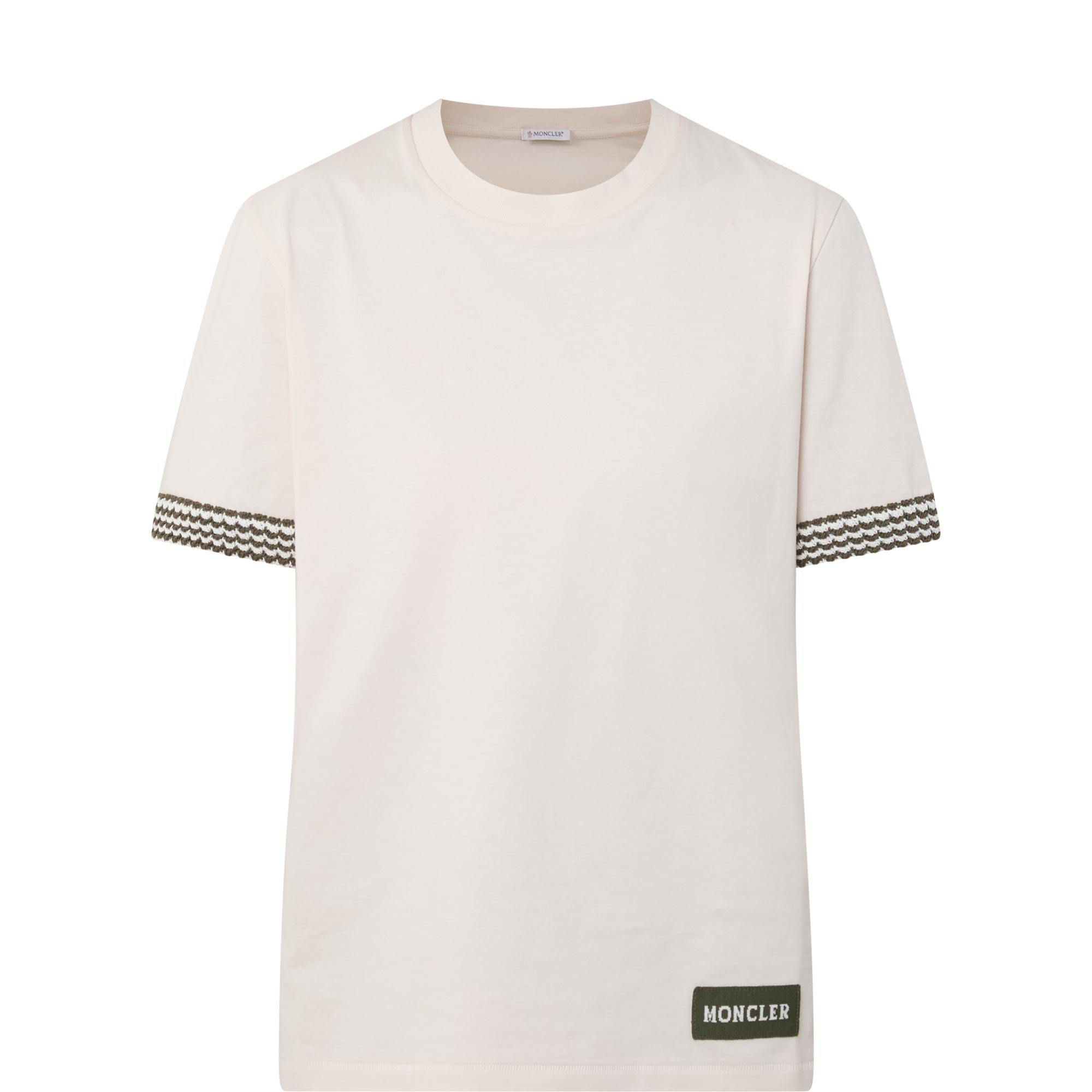 Tipped-Sleeve Logo T-Shirt