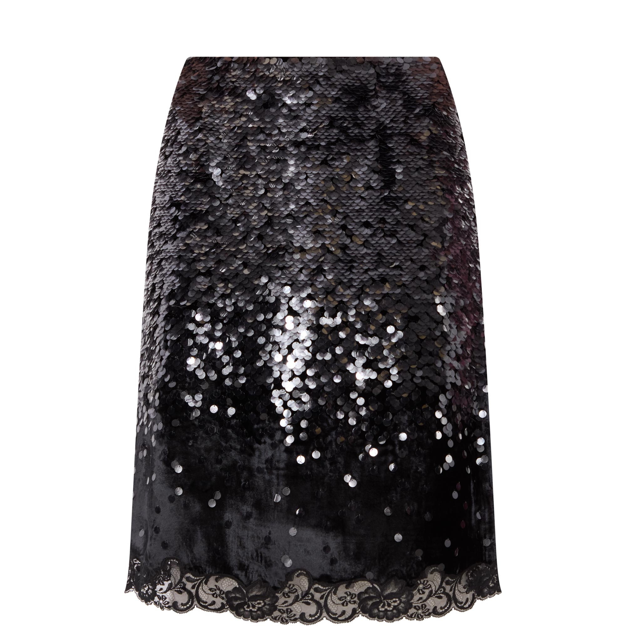 Sequin Lace Skirt