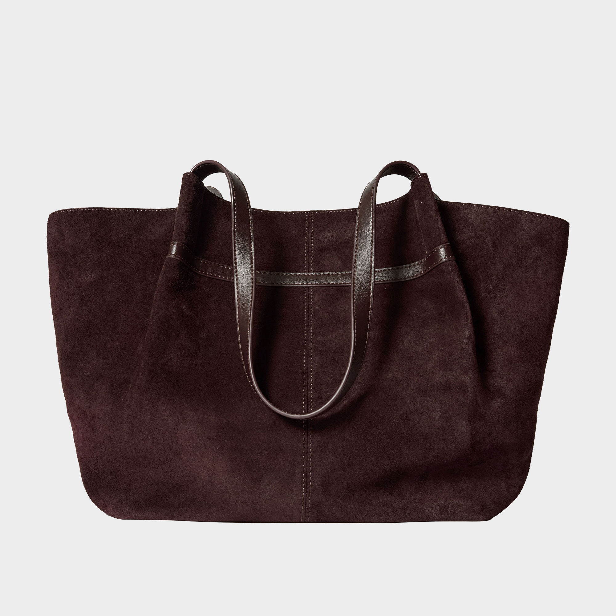 Shopper Suede Tote Bag