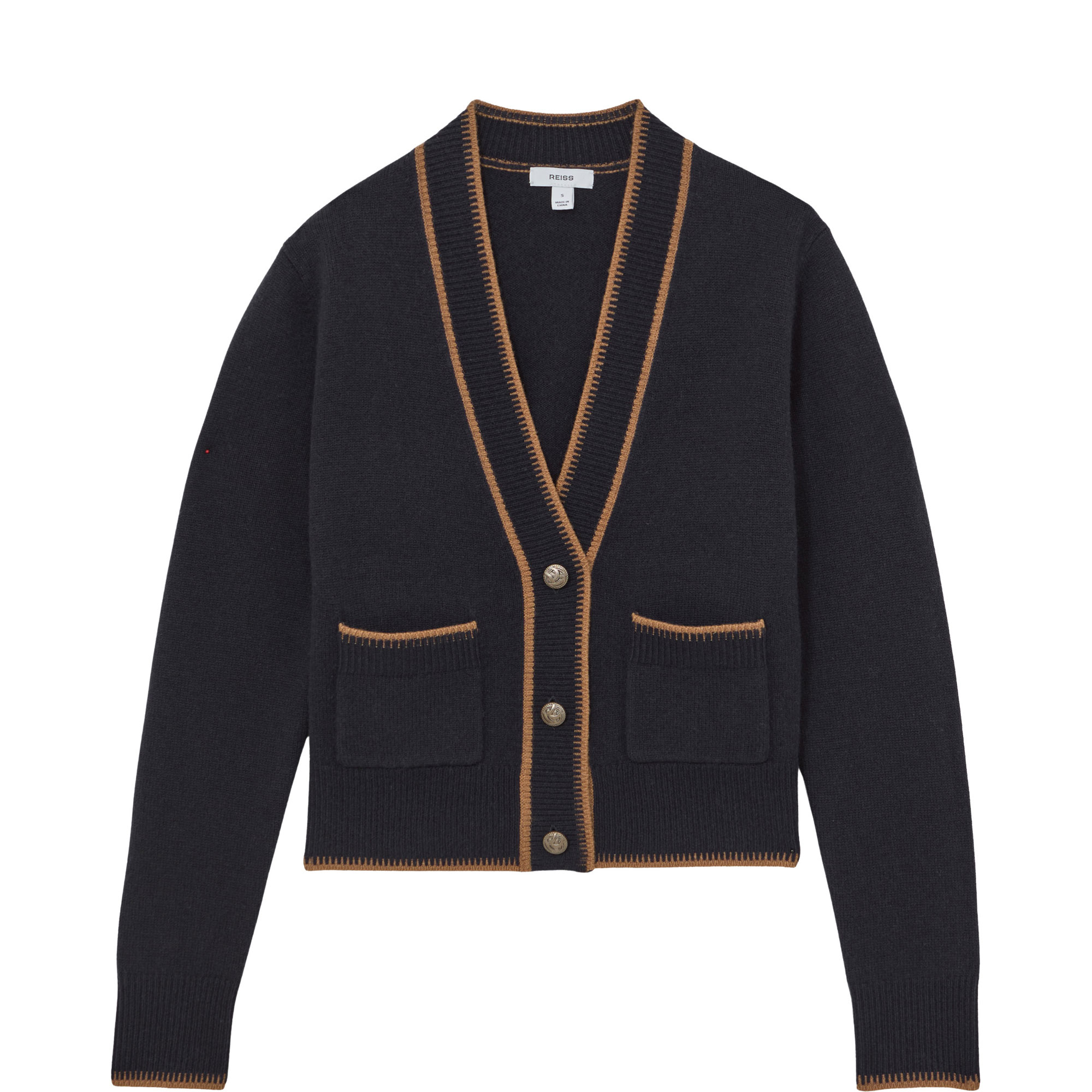 Louisa Knitted Tipped Cardigan