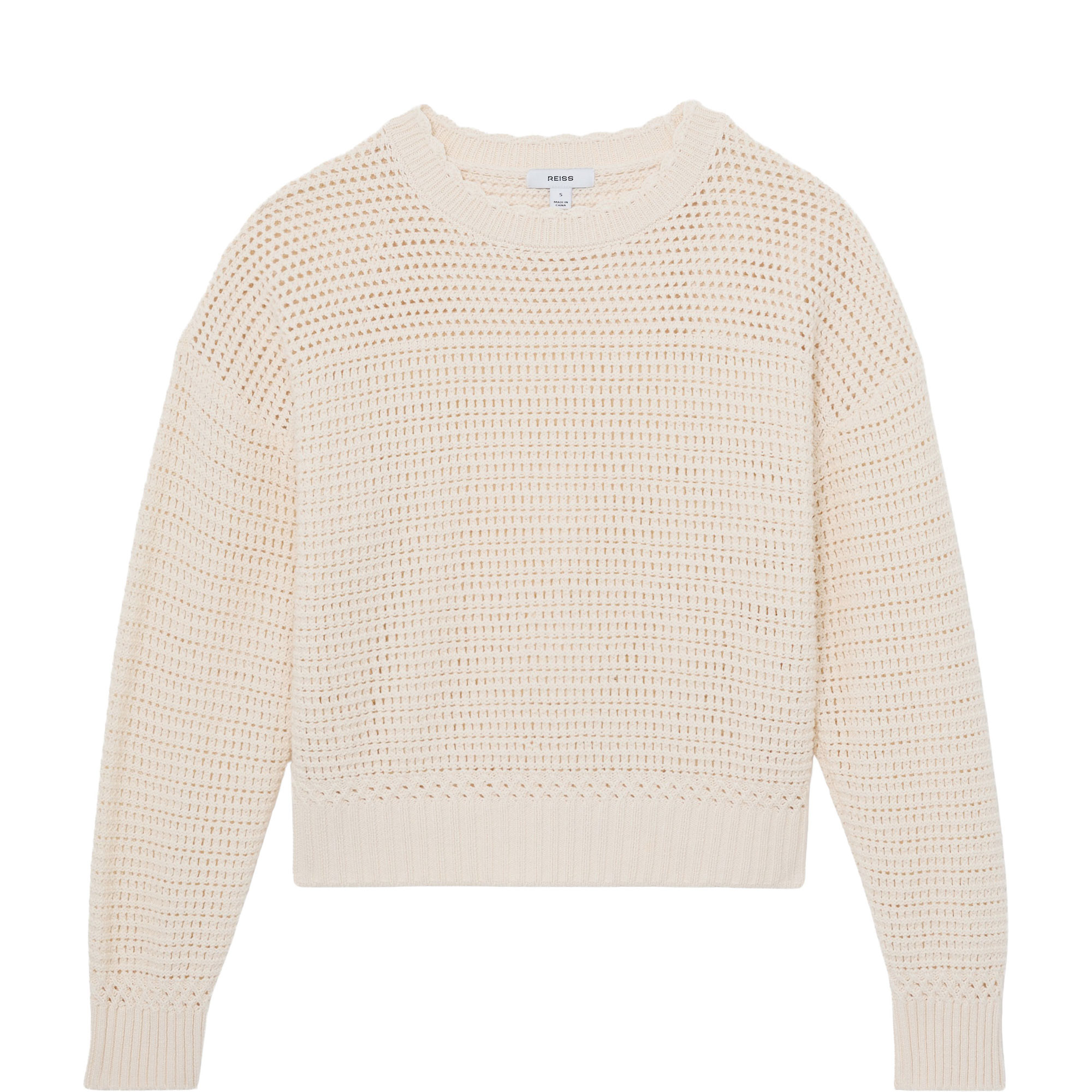 Bonnie Open Stitch Knitted Sweater