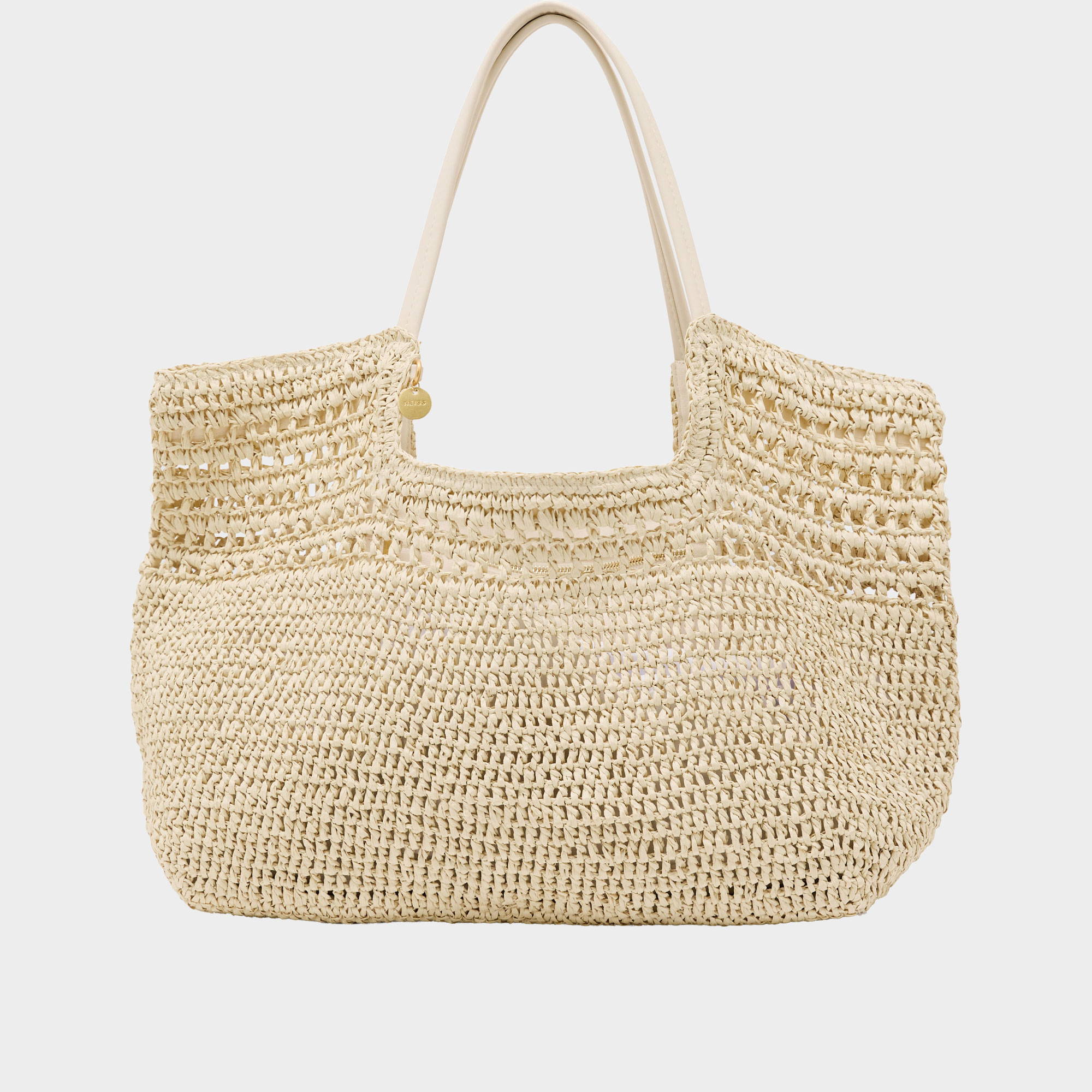 Evelyn Woven Tote Bag