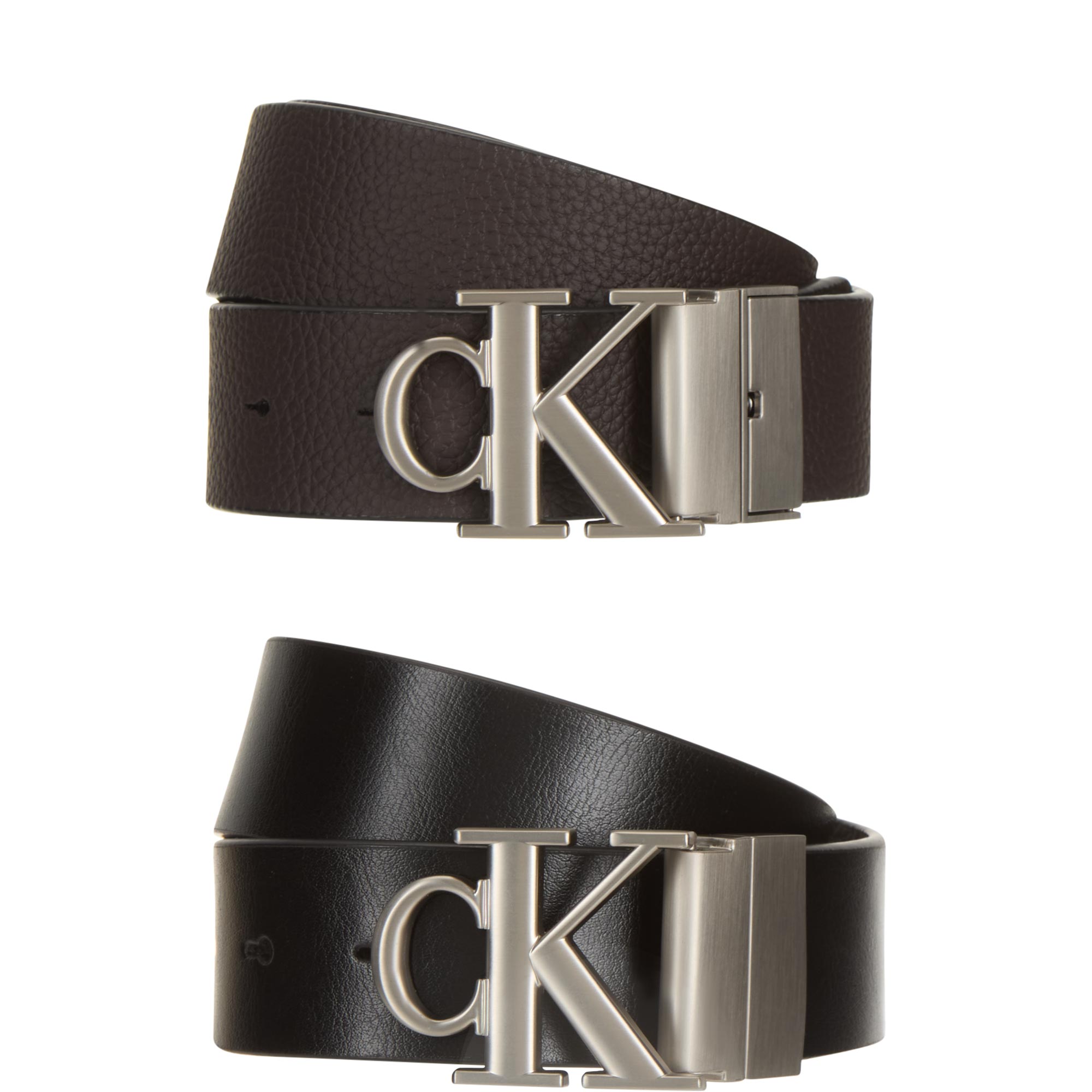 Logo Reversible Leather Belt