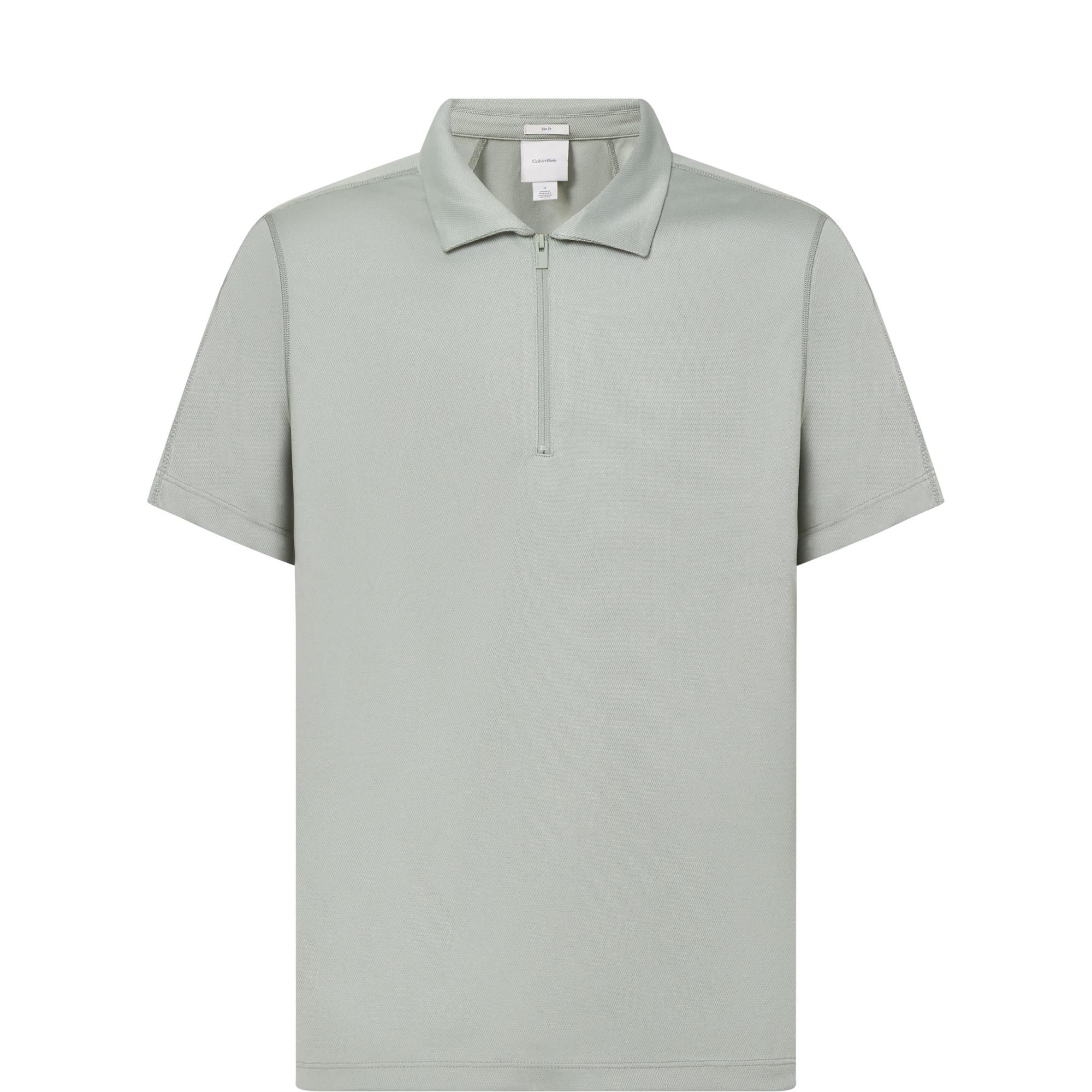 Piqu&eacute; Zip Polo Shirt