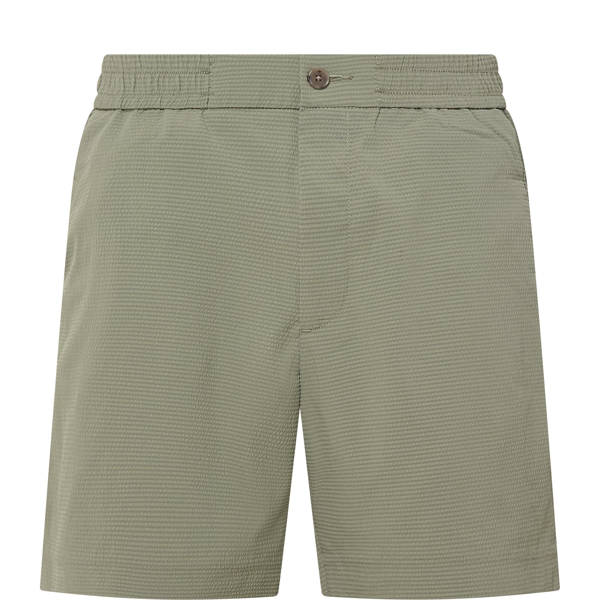 Seersucker Logo Shorts