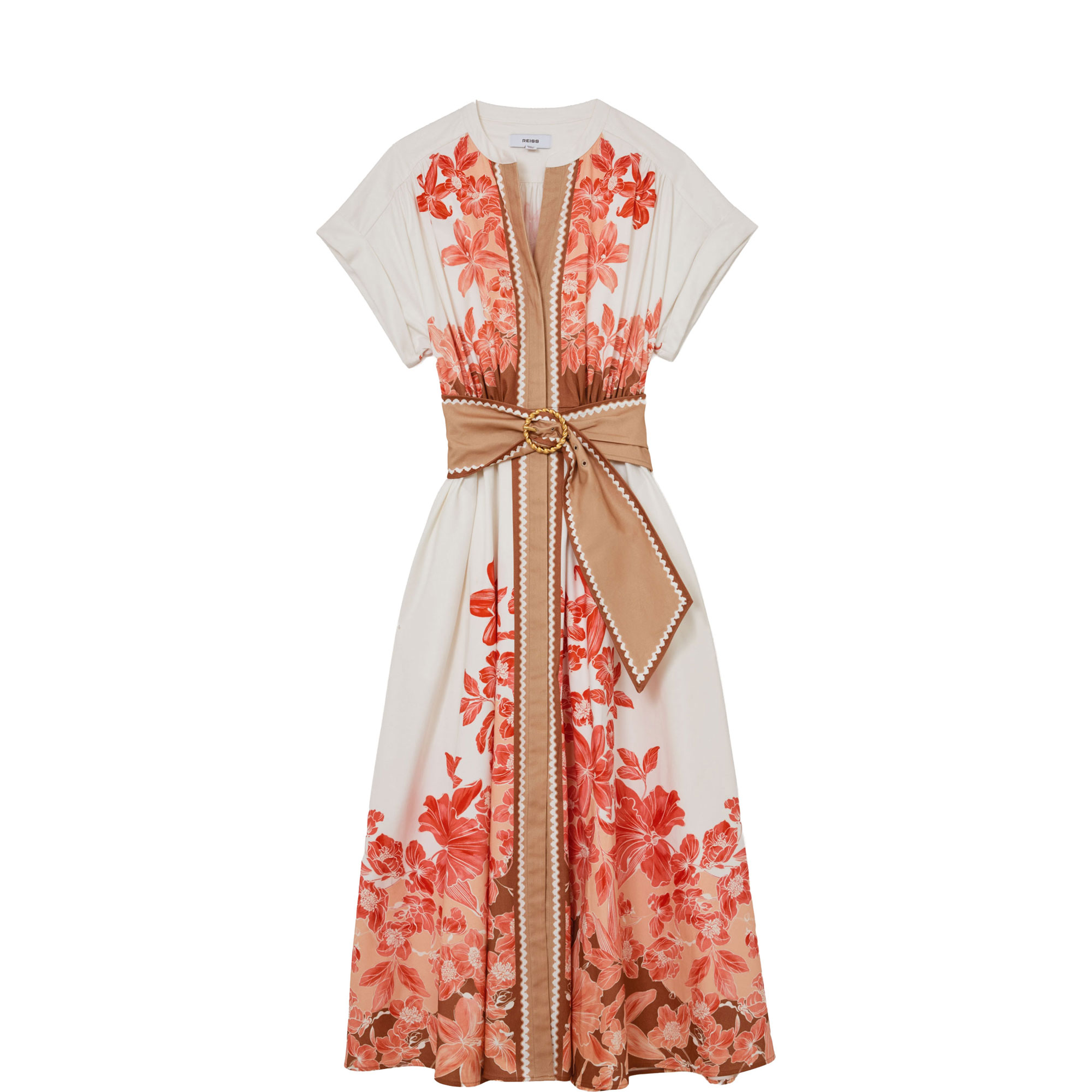 Sawyer Floral Belted Dress