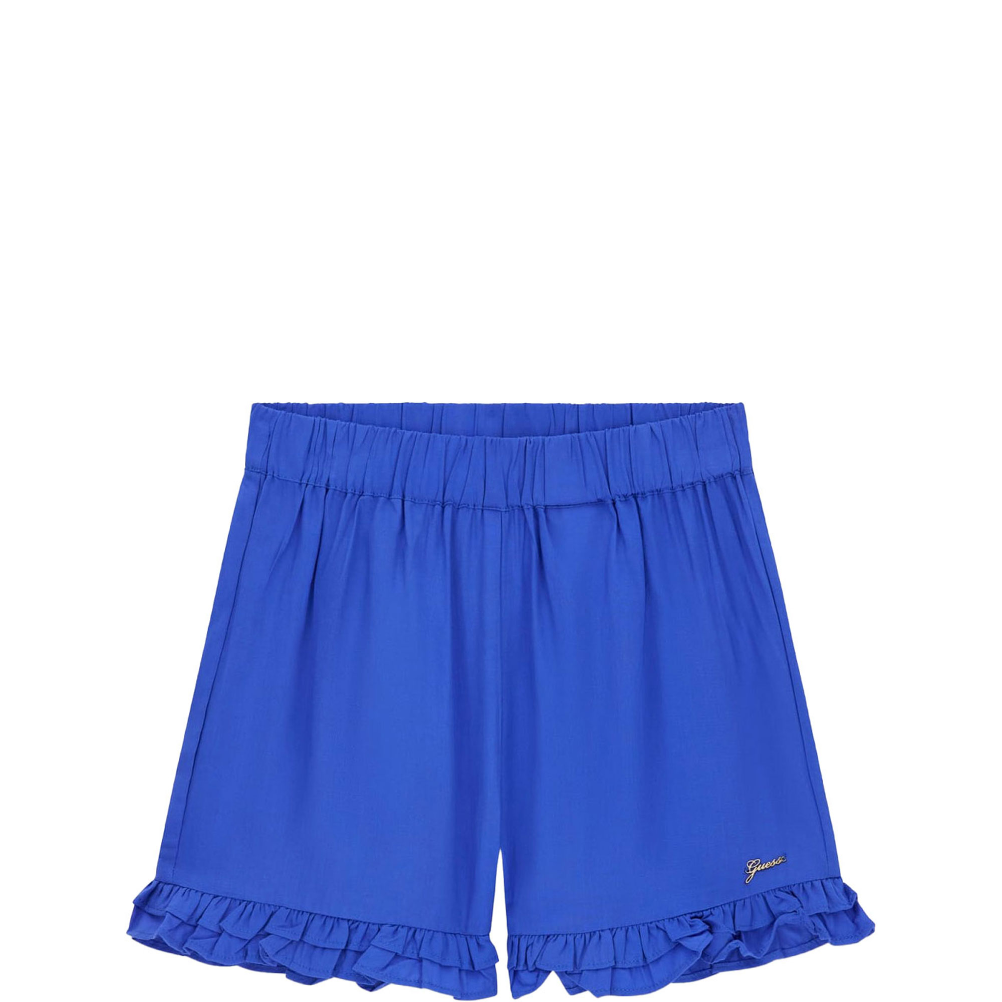 Ruffle Logo Shorts