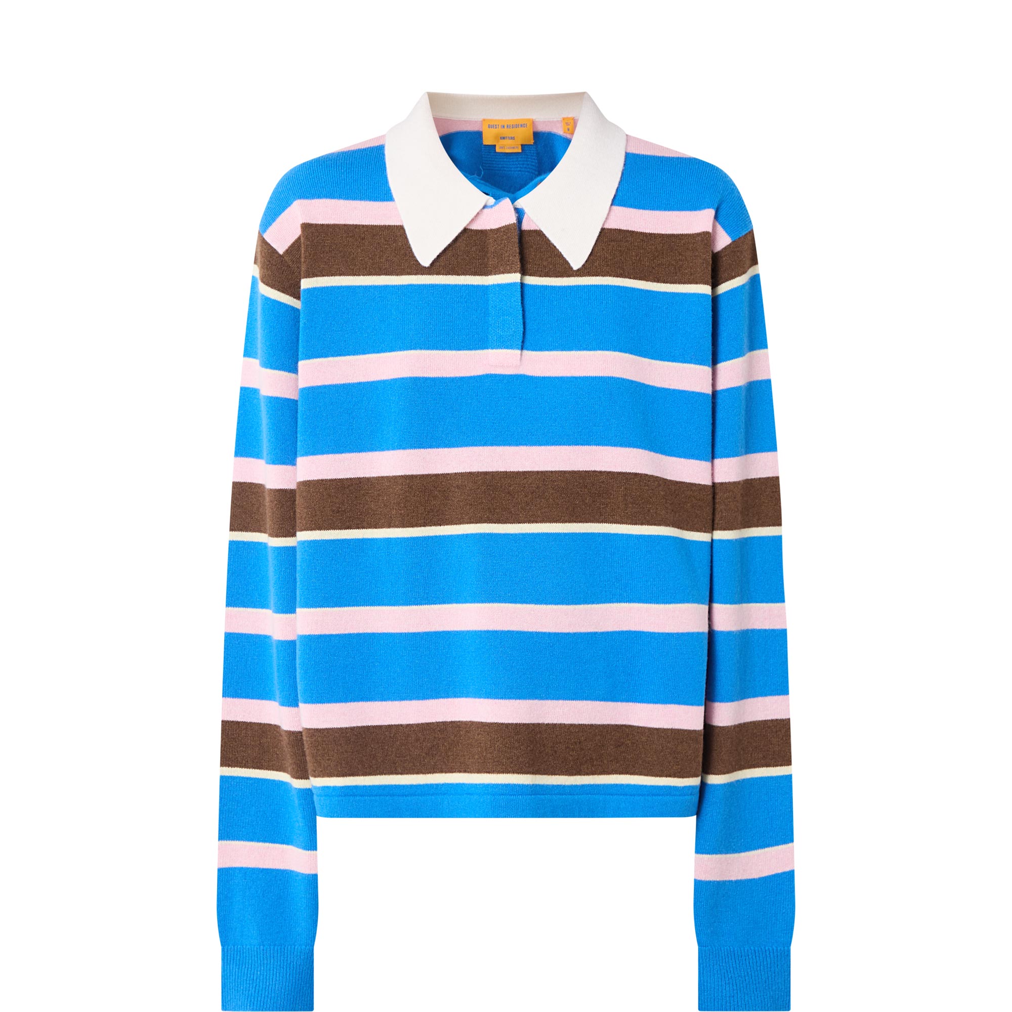 Striped Knit Rugby Shirt