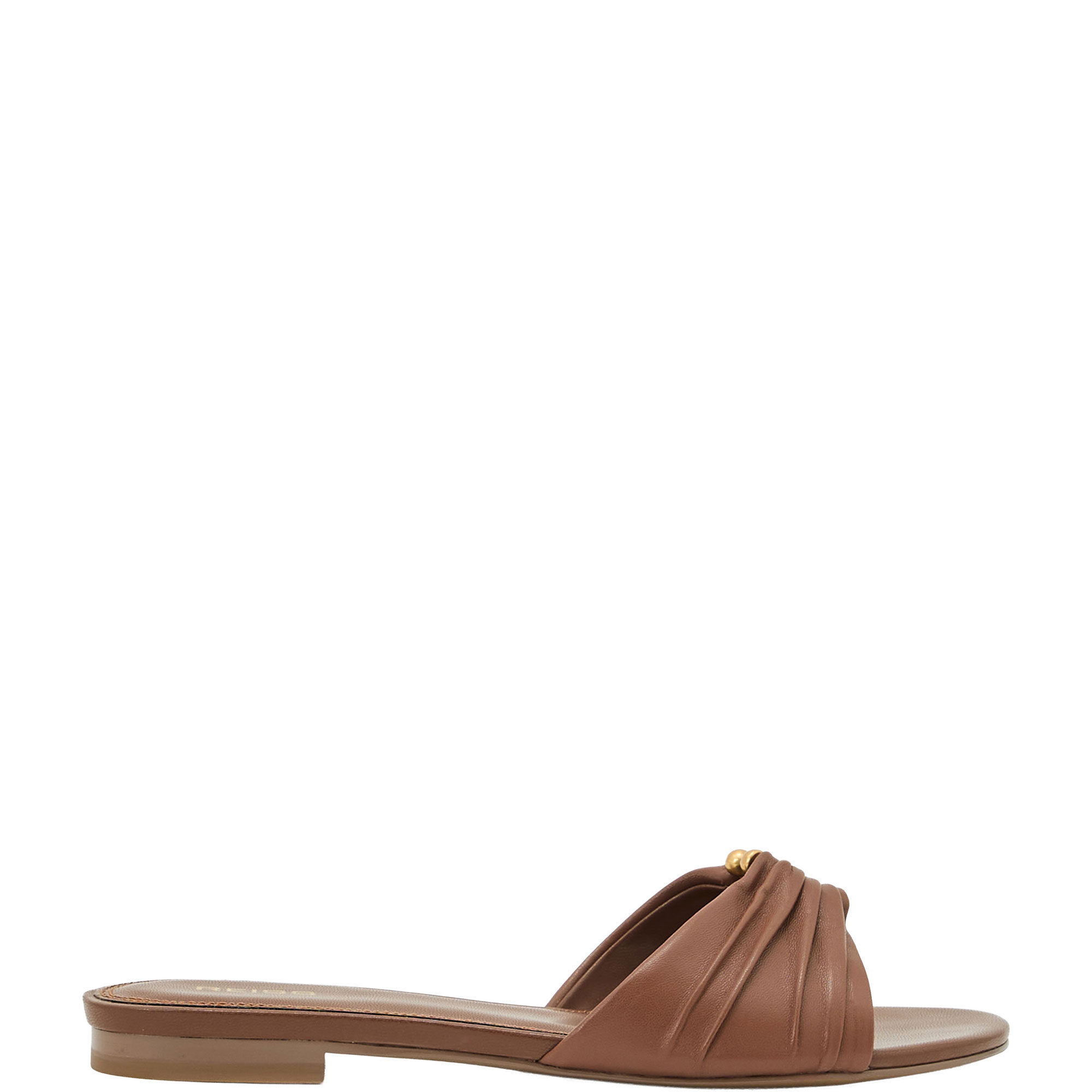 Alana Ring Hardware Flat Sandals