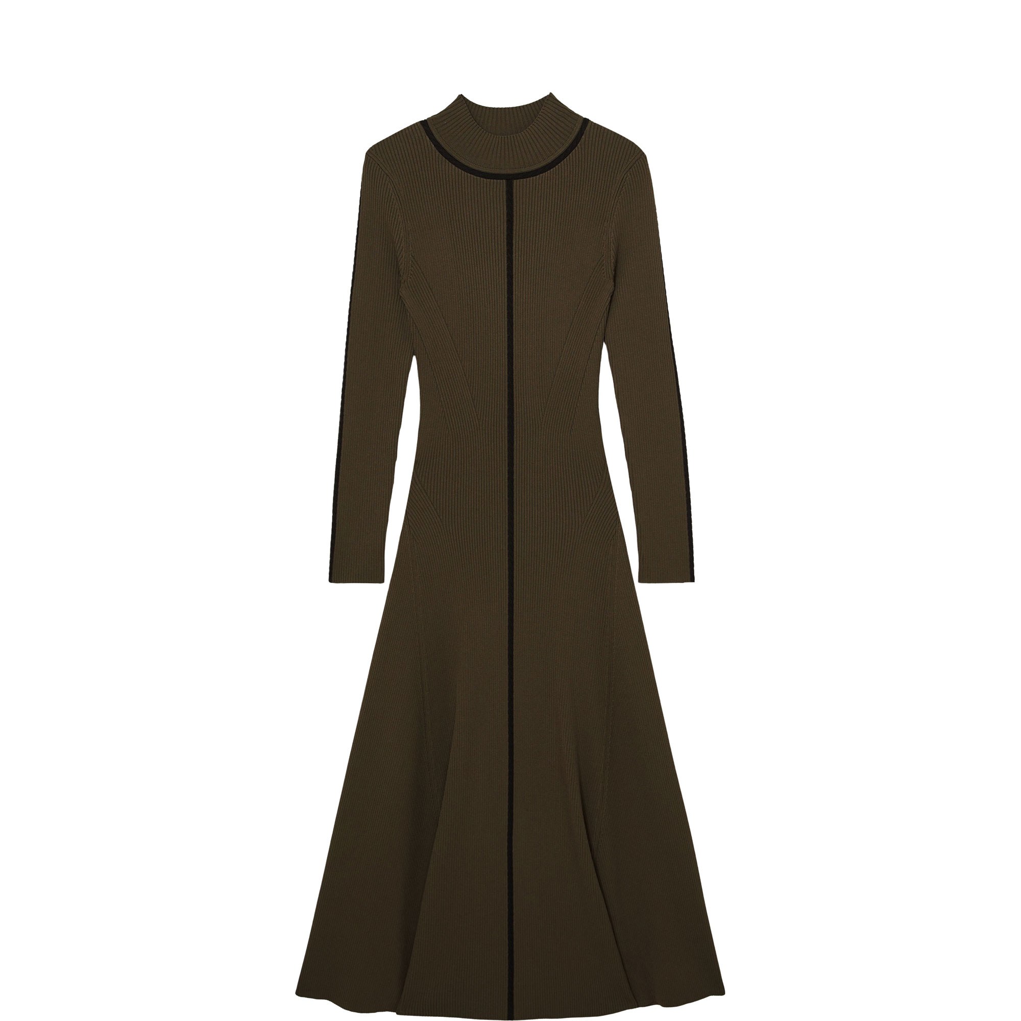 Polly Contrast Stitch Knitted Dress