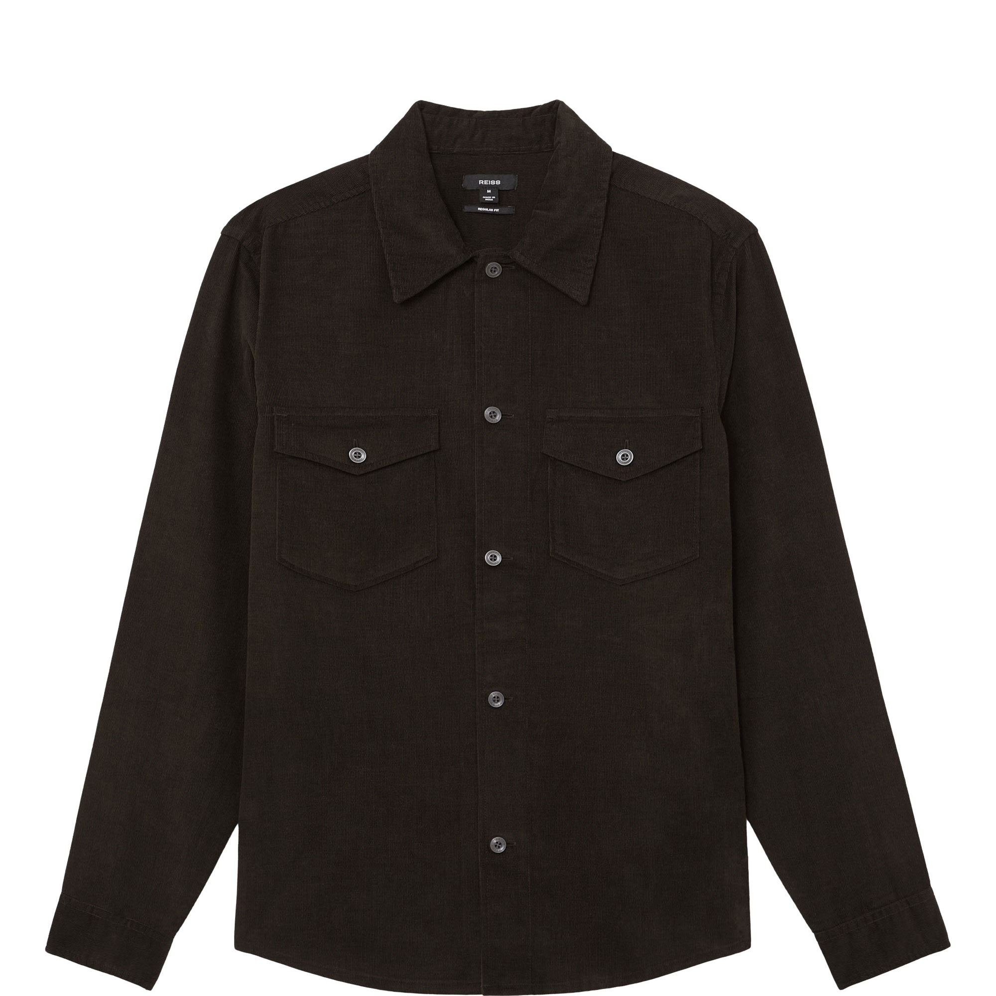 Kai Twin-Pocket Corduroy Overshirt