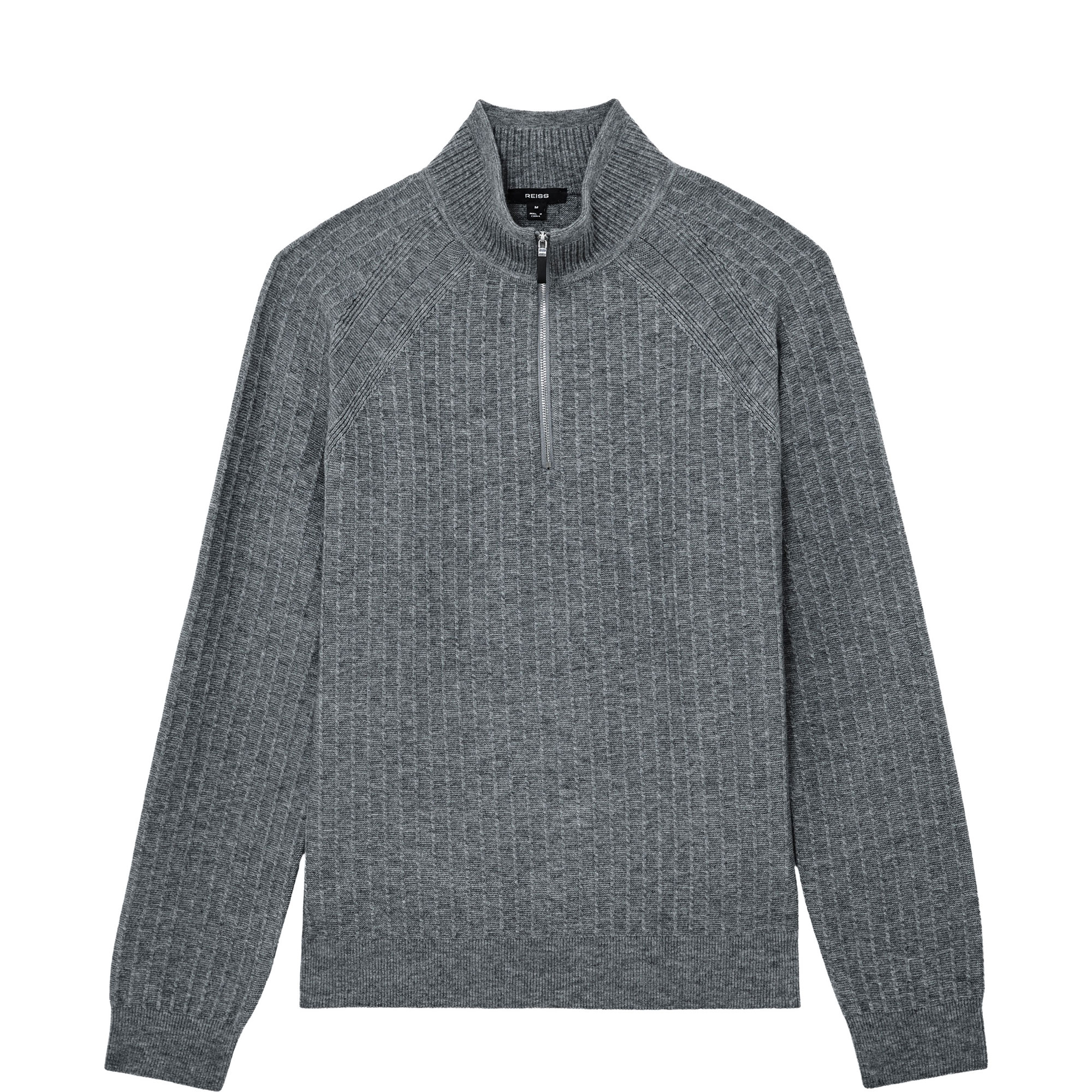 Aldershot Textured Zip Sweater