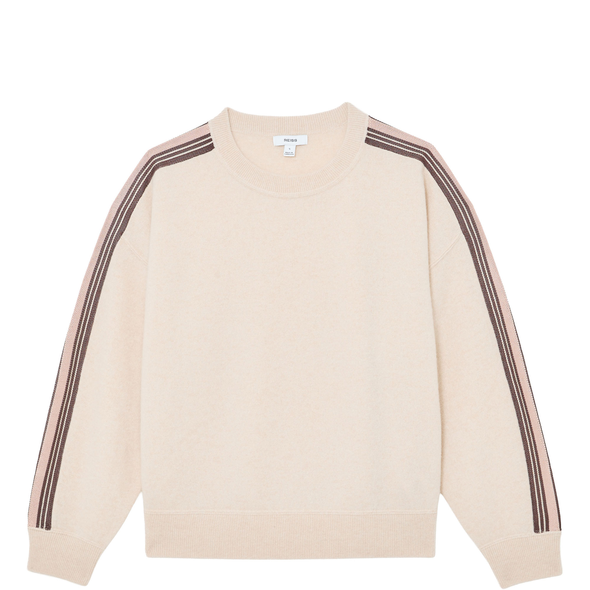 Carli Side-Stripe Sweater