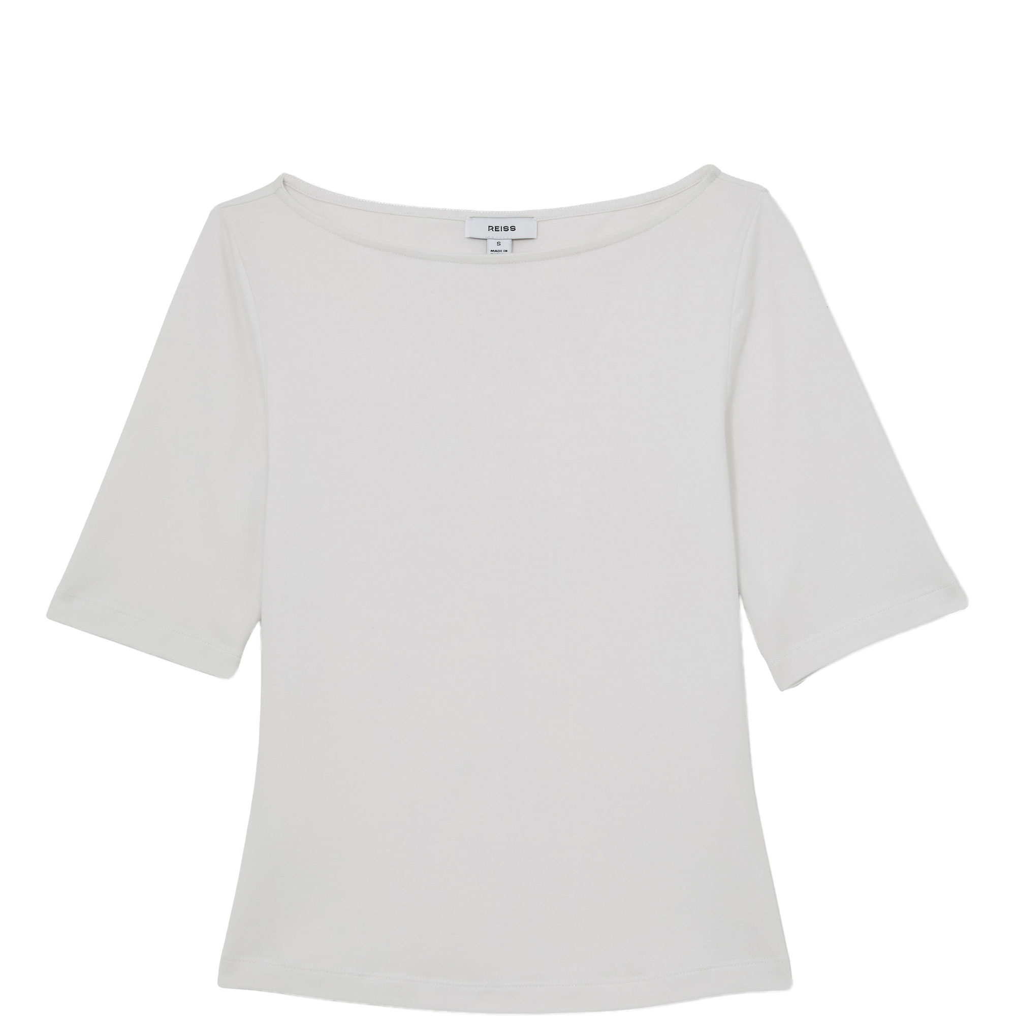 Ellie Fitted Solid T-Shirt