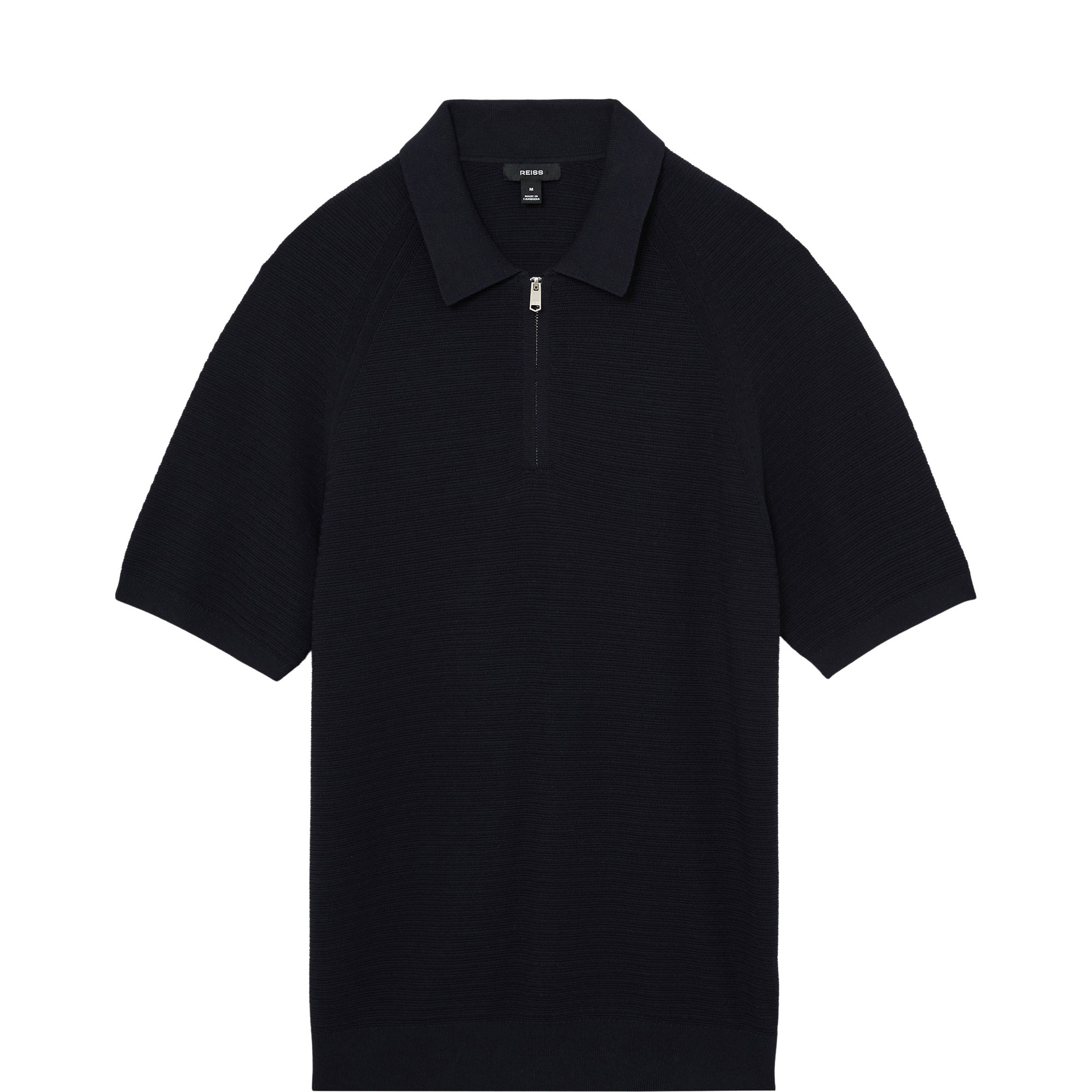 Estate Half-Zip Knitted Polo Shirt