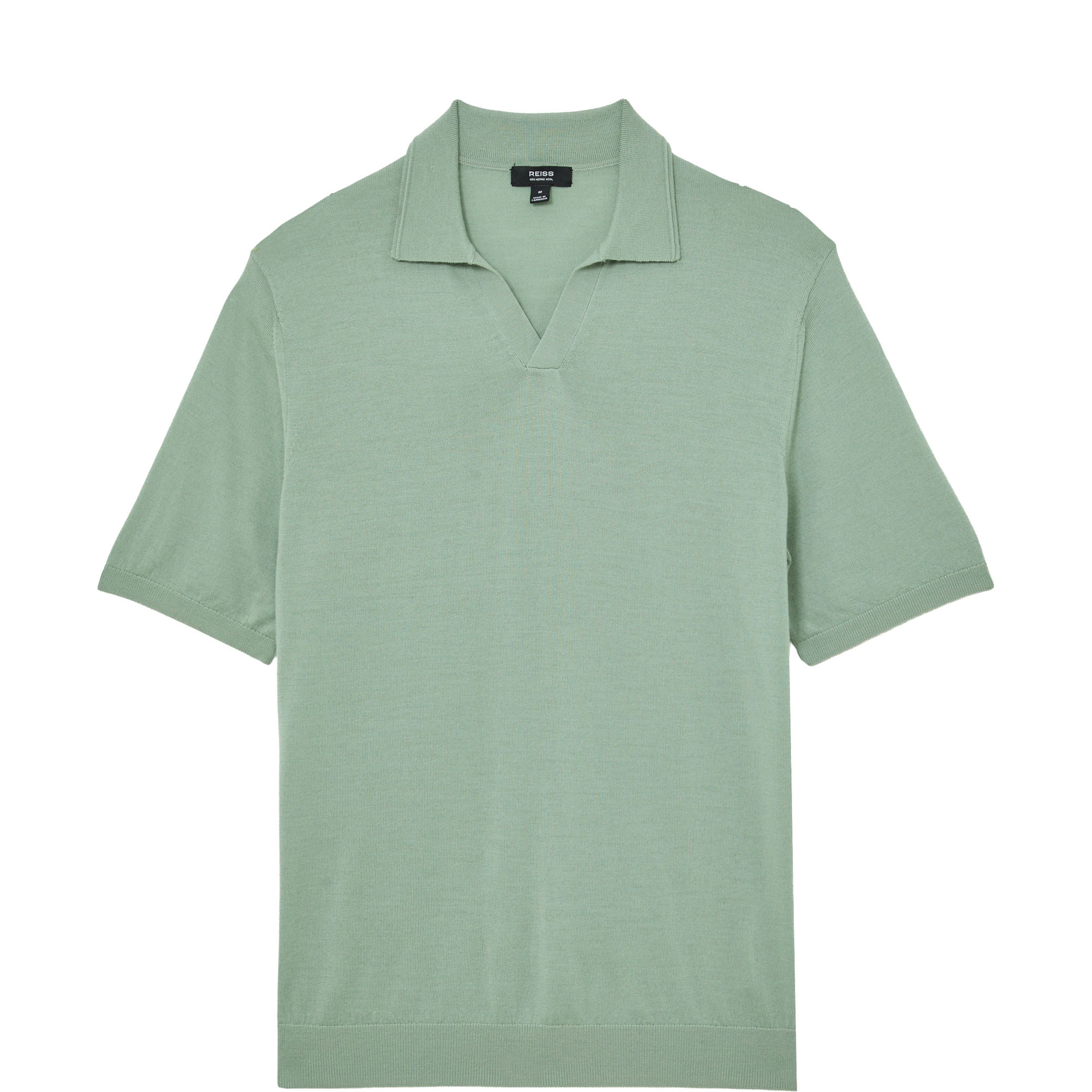 Duchie Open Collar Knitted Polo Shirt