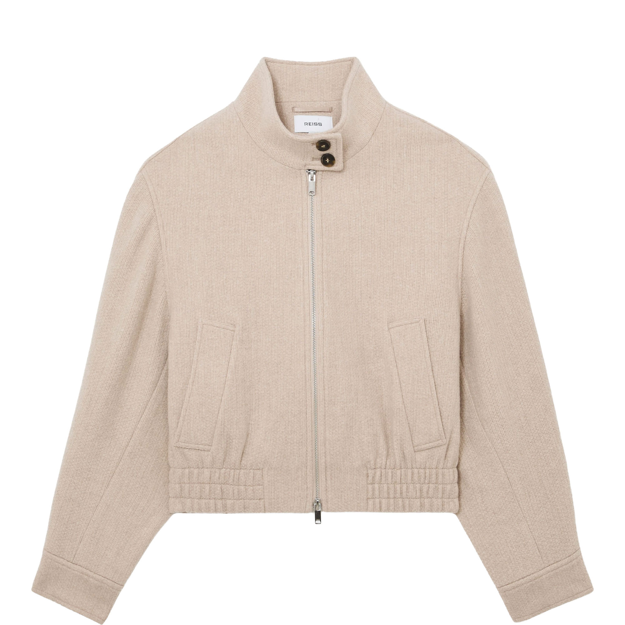 Elodie Wool Bomber Jacket