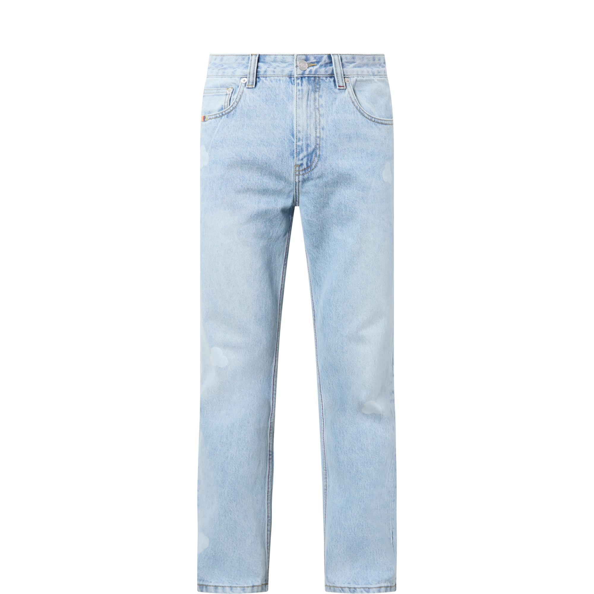 Logo Straight Leg Jeans